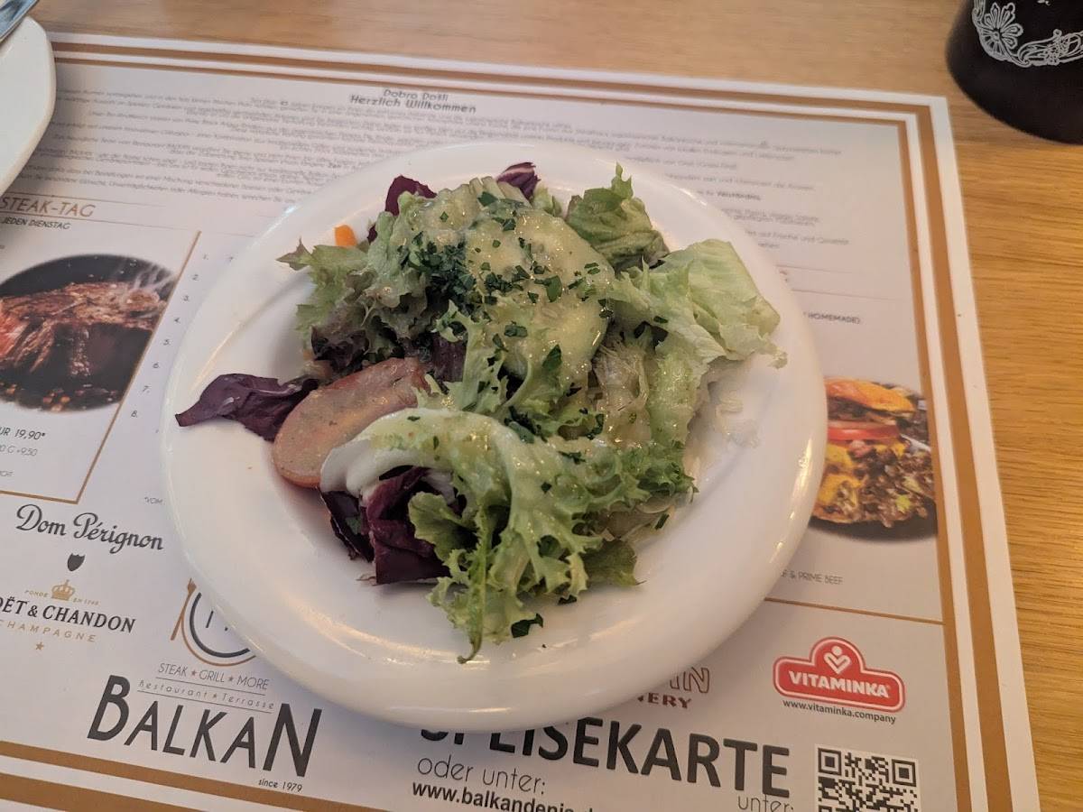 Menu de Restaurant Balkan