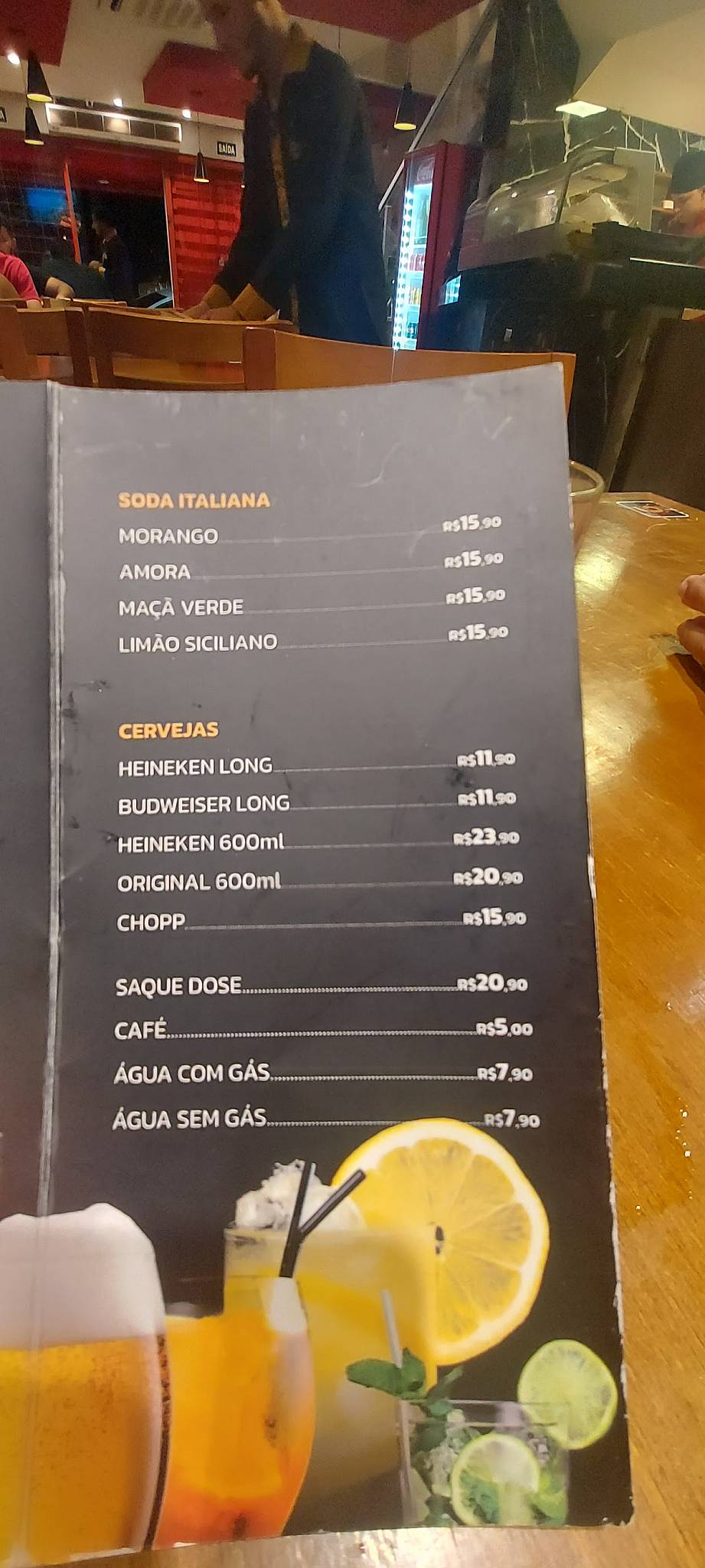 Bãn Sushi Rio Claro - Temakeria cardápio