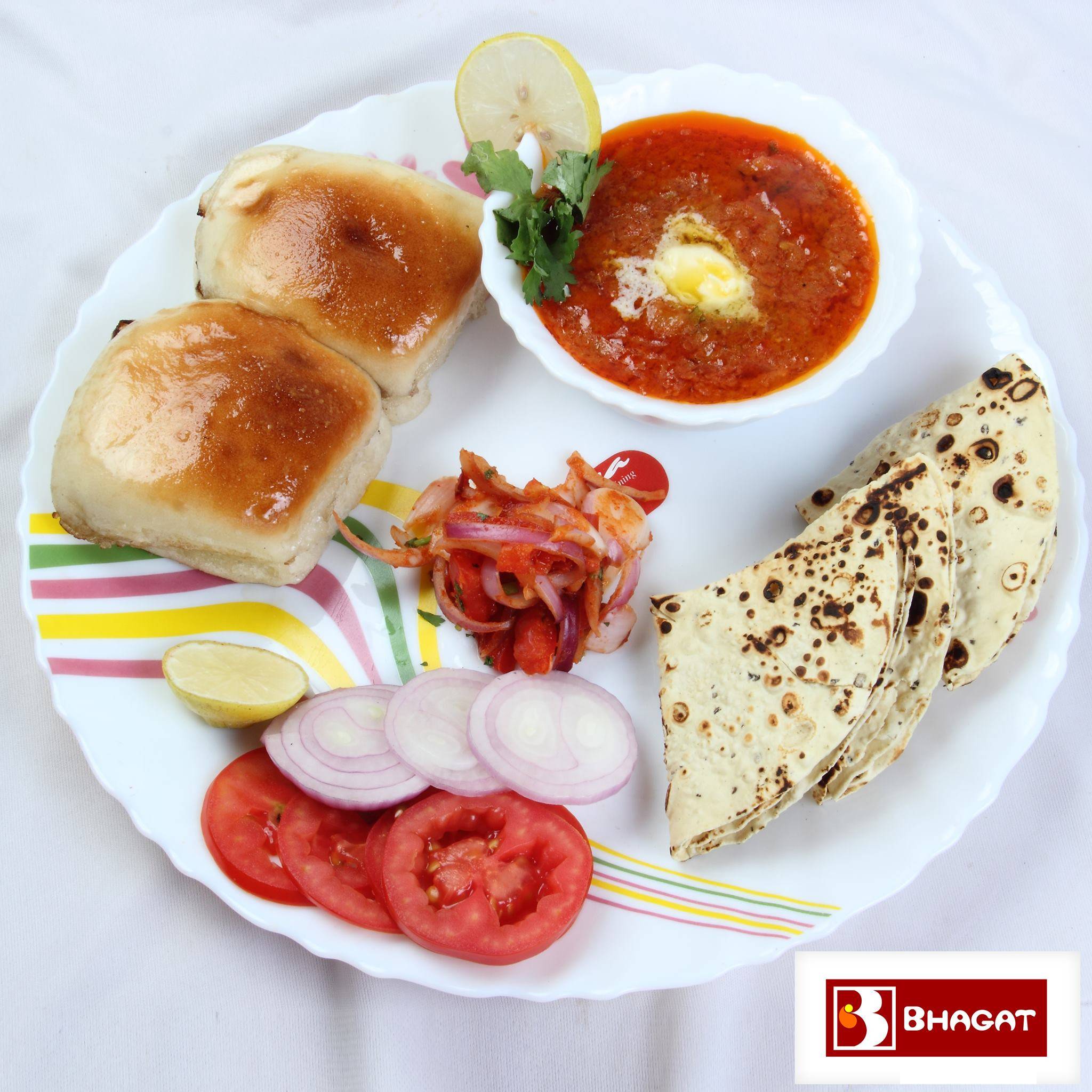 Bhagat Pavbhajiwala menu