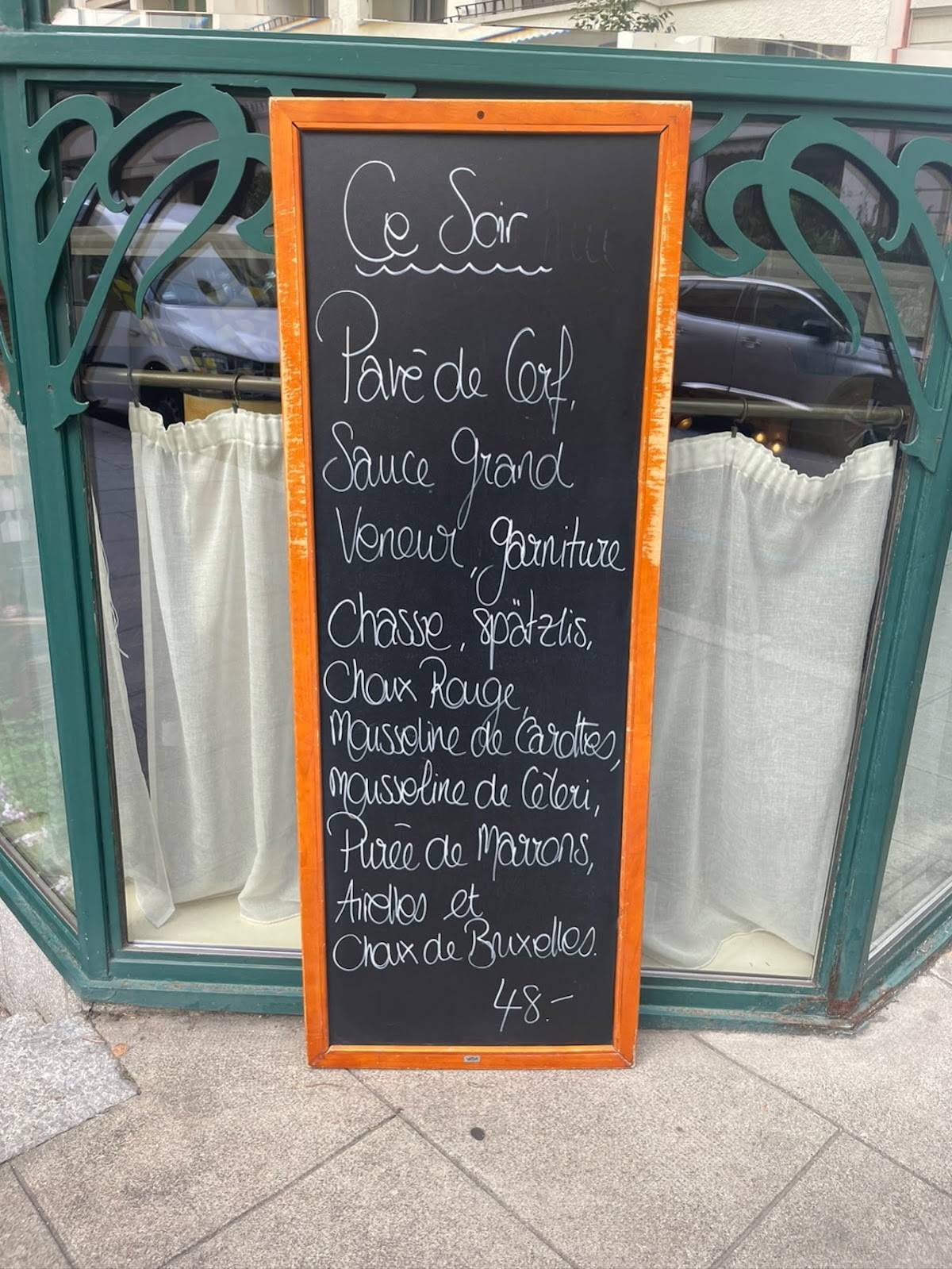 Menu di Bistrot Dumas 