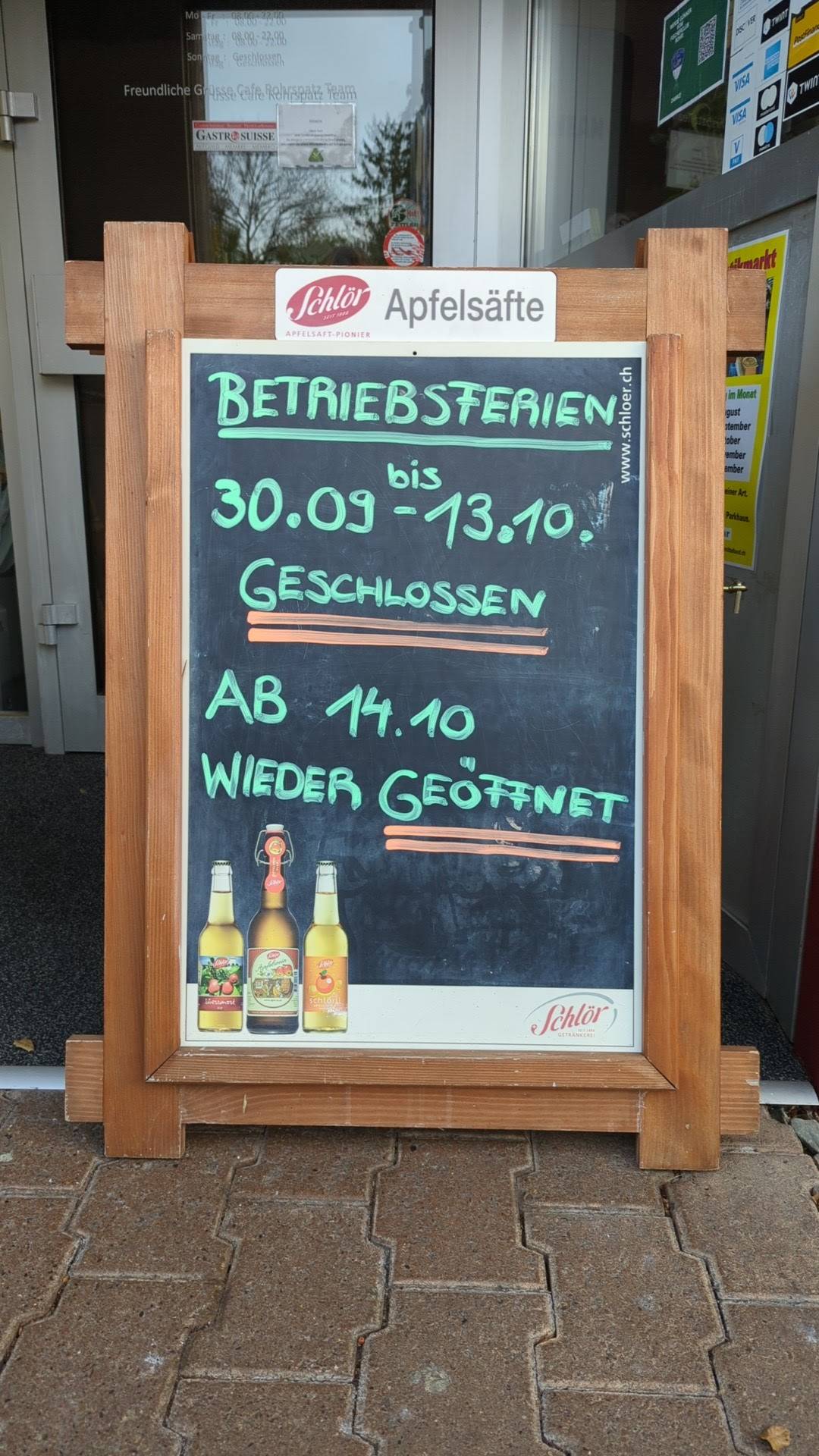 Menu di Restaurant Café Rohrspatz 