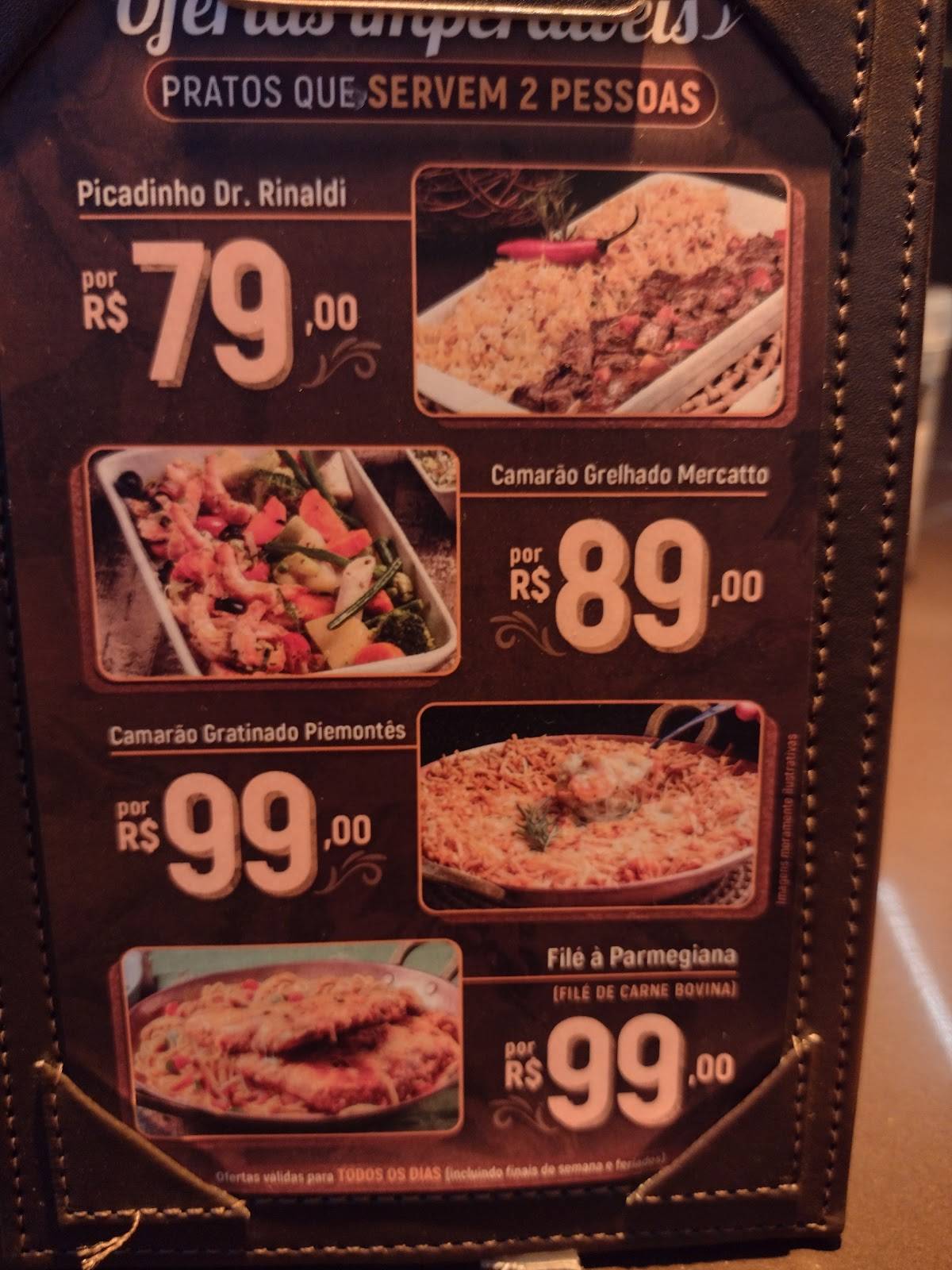 Camarada Camarão Mogi das Cruzes - Mogi Shopping cardápio