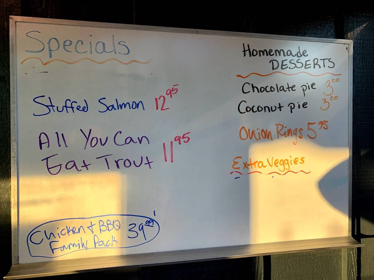 Menu at Captain Stanley's Seafood Restaurant, Raleigh, S Wilmington St
