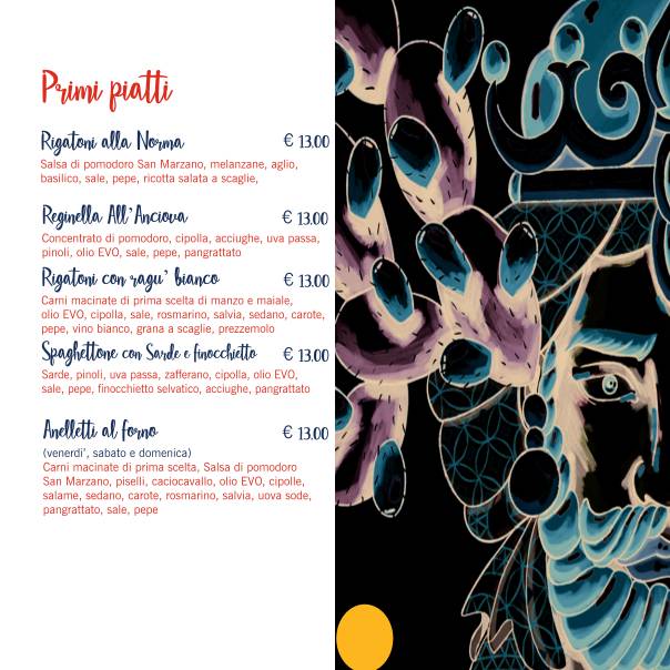 Menu di Magna Roma 