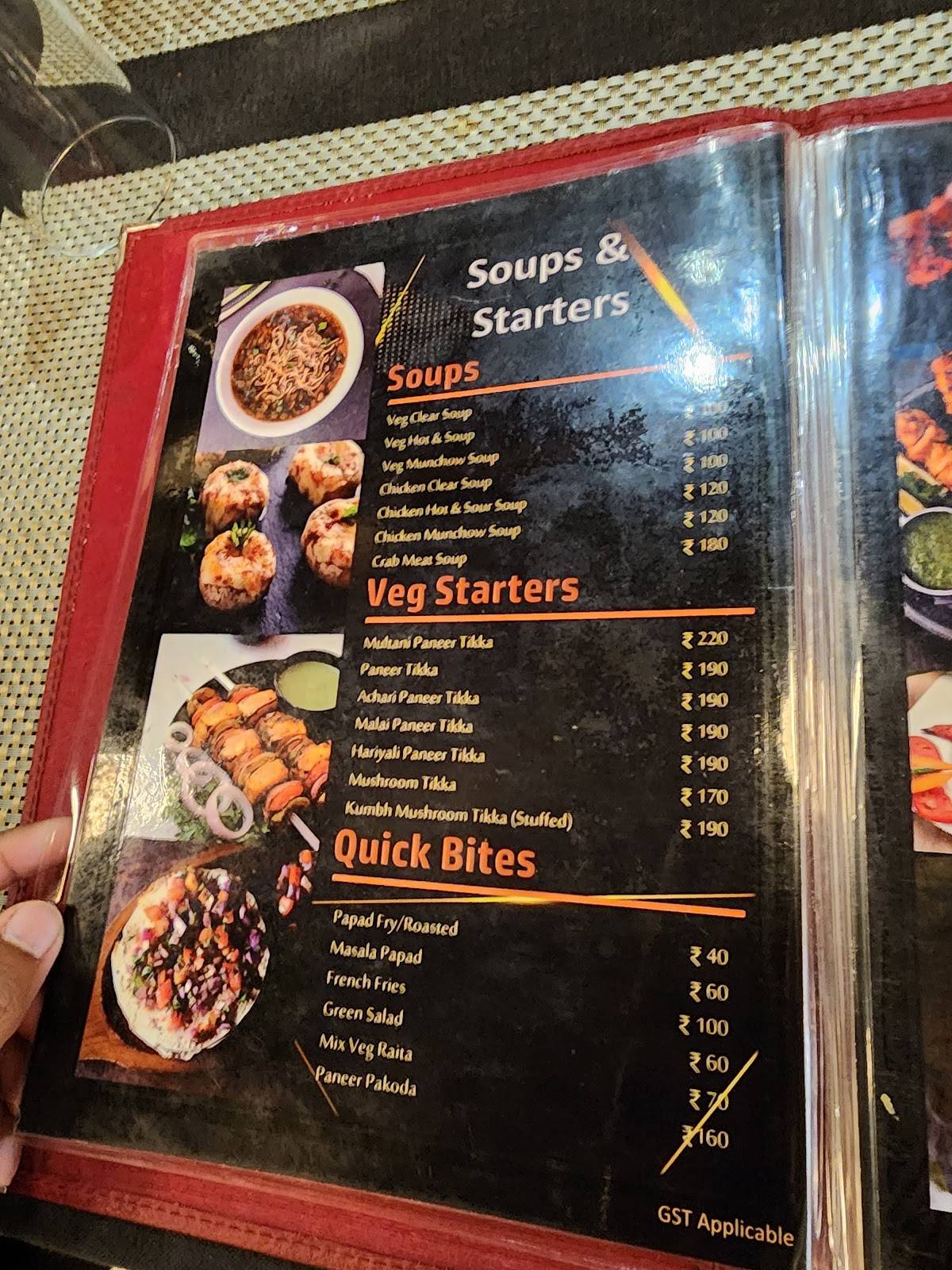 Dhansagar Coastal Restaurant menu
