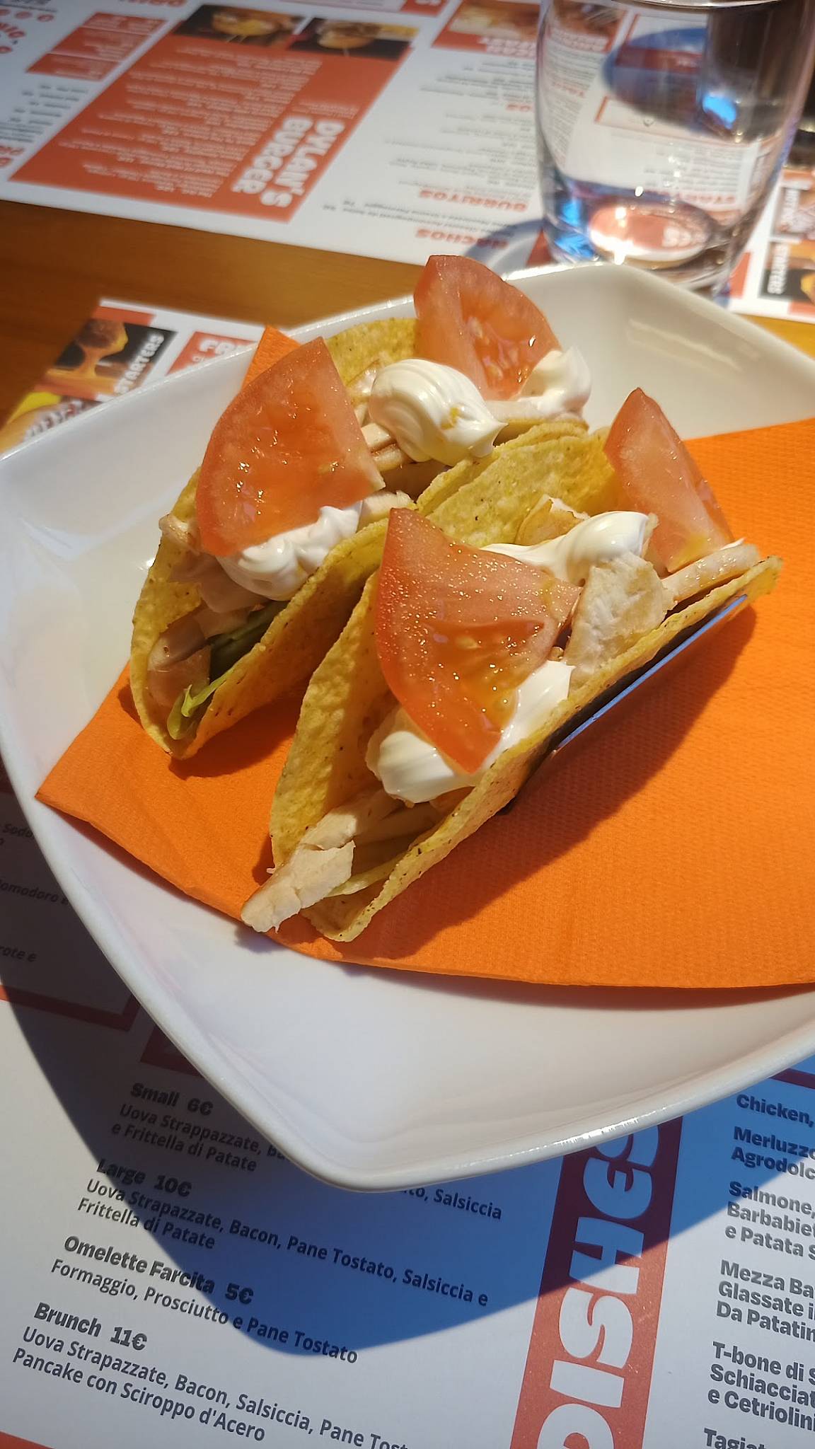 Menu di Dylan's Diner 