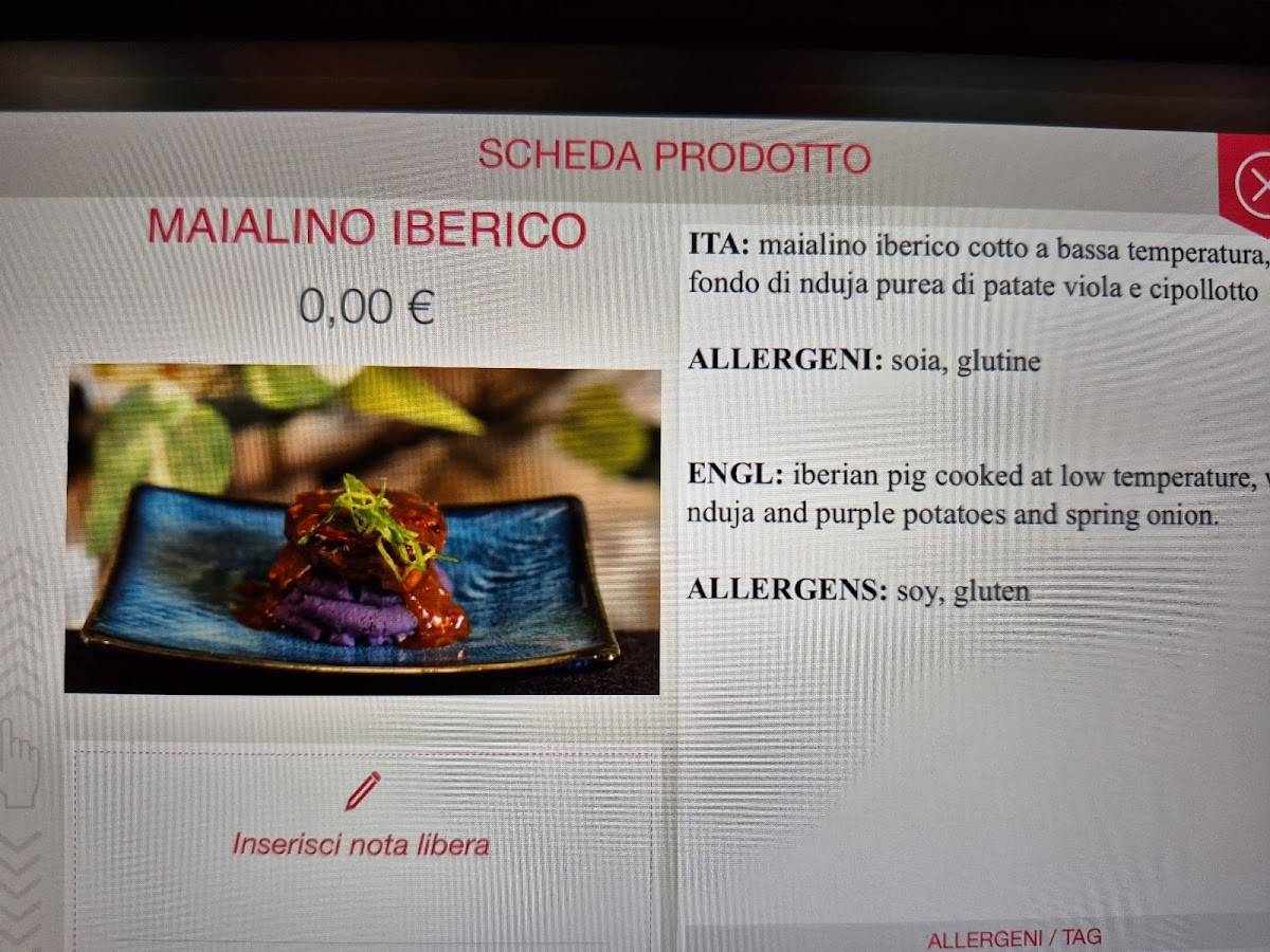 Menu di EOS The Sushi Temple 