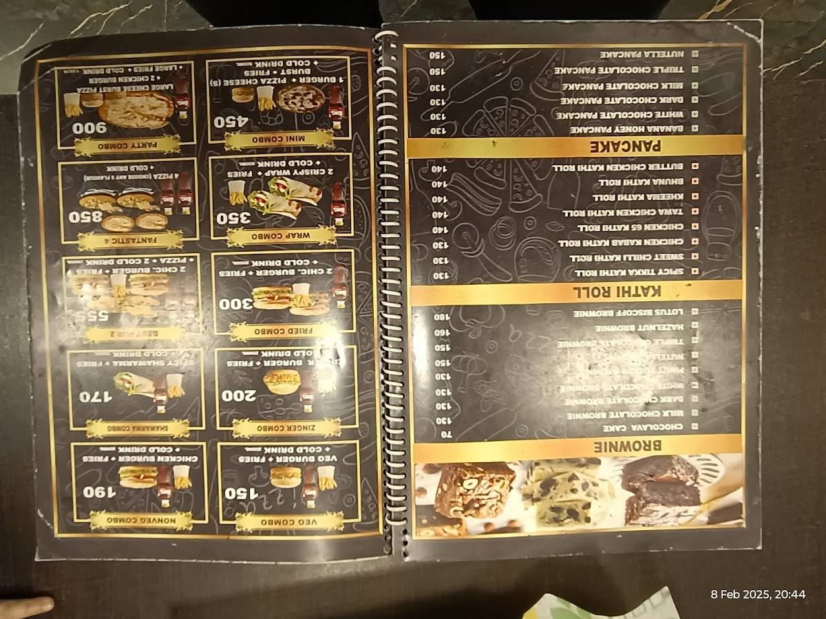 FAMOUS PIZZA (ZUBAIR BHAI) menu
