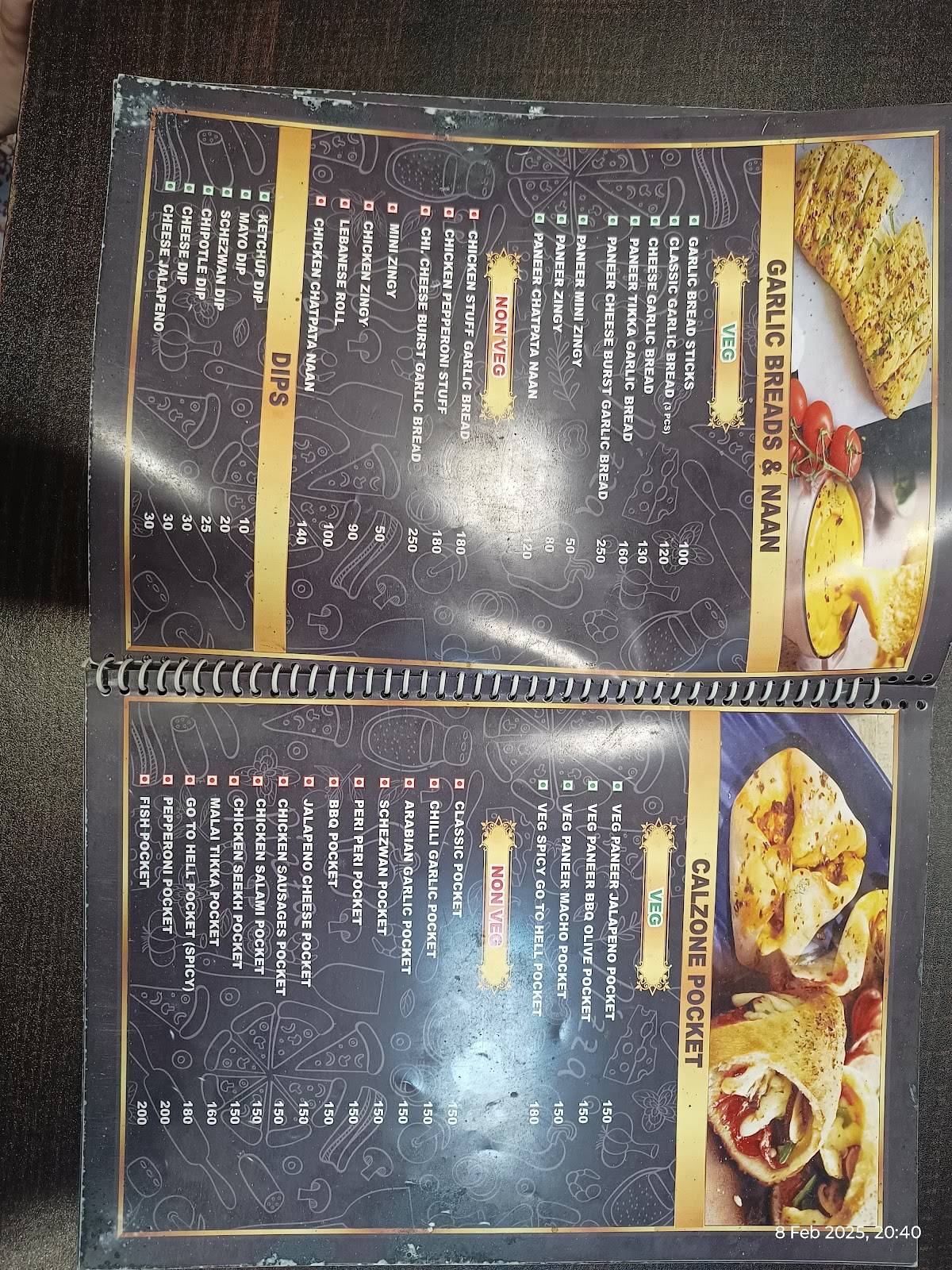 FAMOUS PIZZA (ZUBAIR BHAI) menu