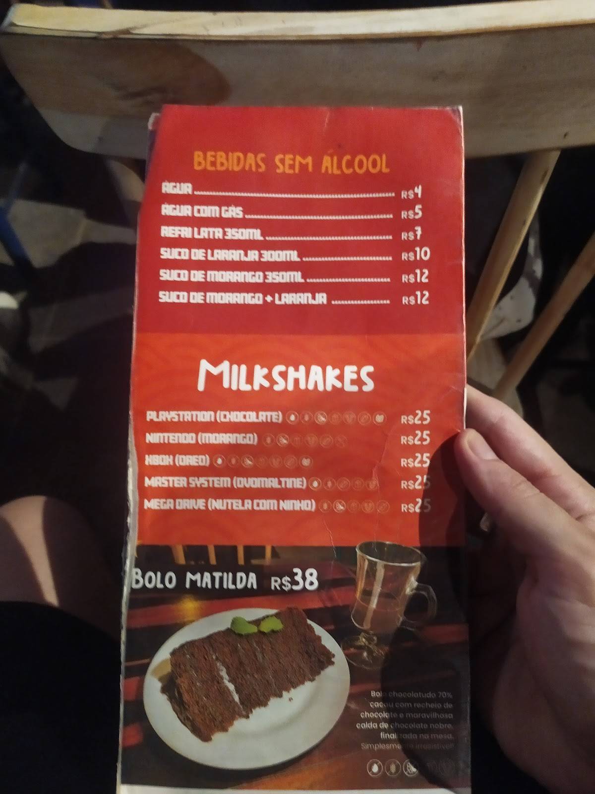 Geek Bunker Burger (Parquelândia) cardápio