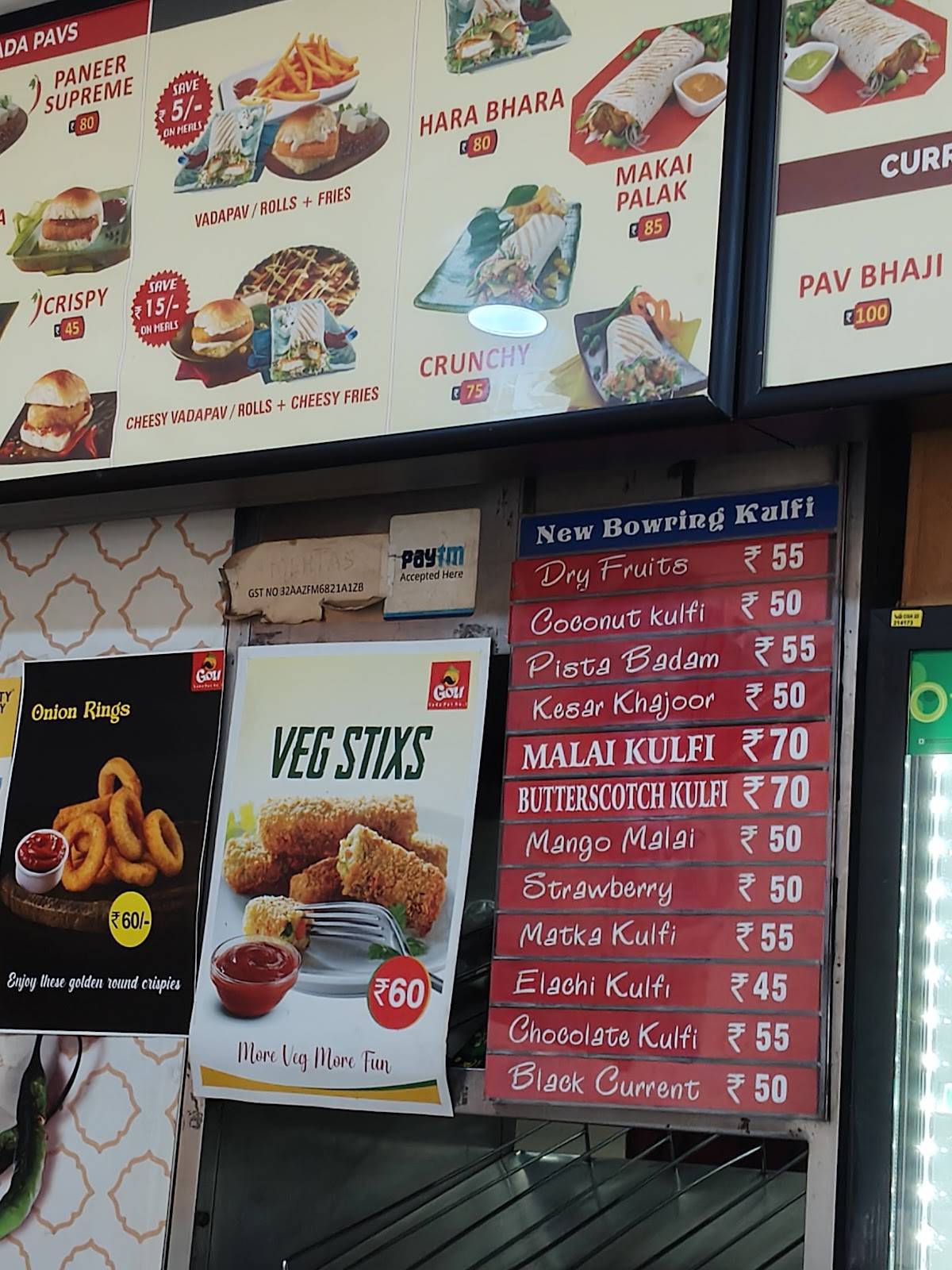 Goli Vada Pav No.1 menu