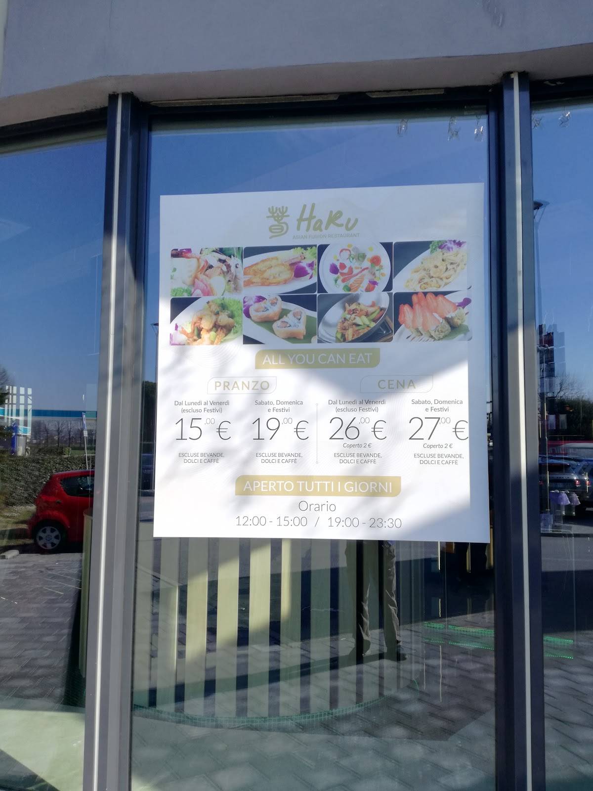 Menu di Haru Asian Fusion 