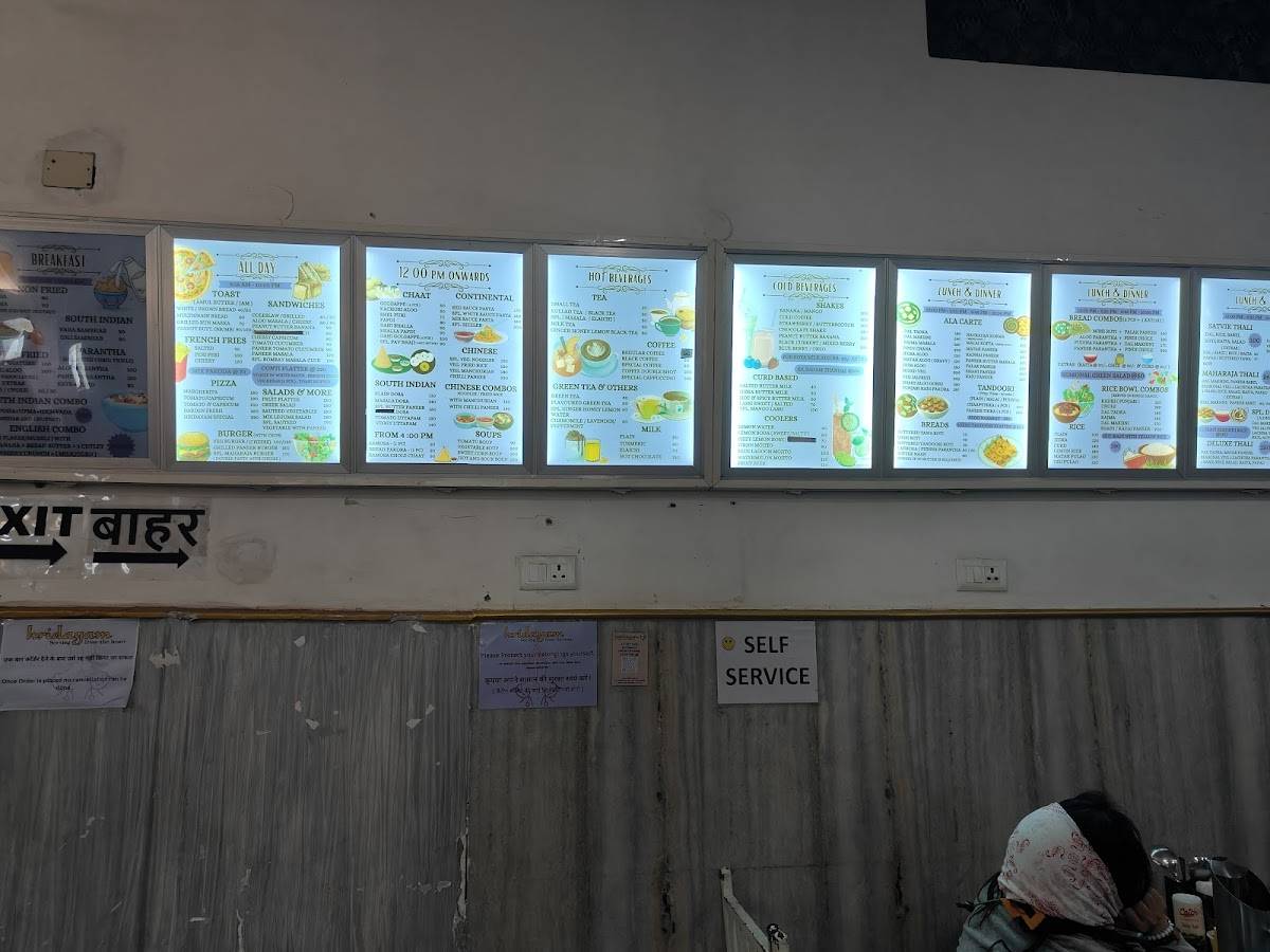 Hridayam at Parmarth menu