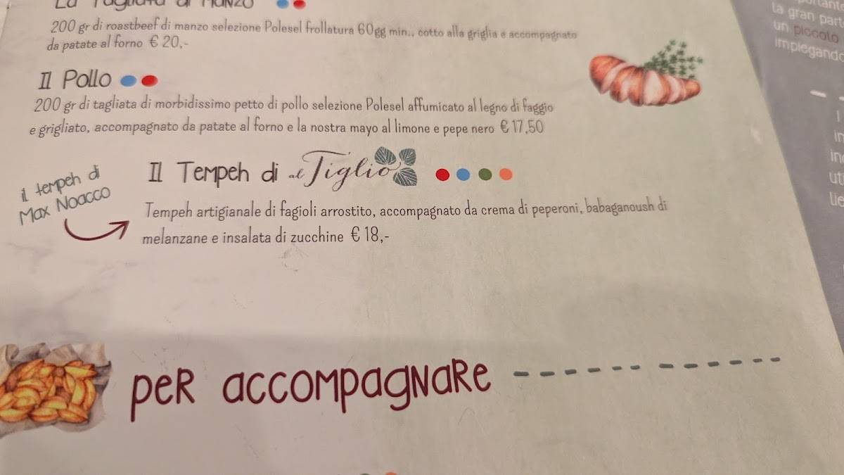 Menu di Il Melograno - Naturalmente Buono 