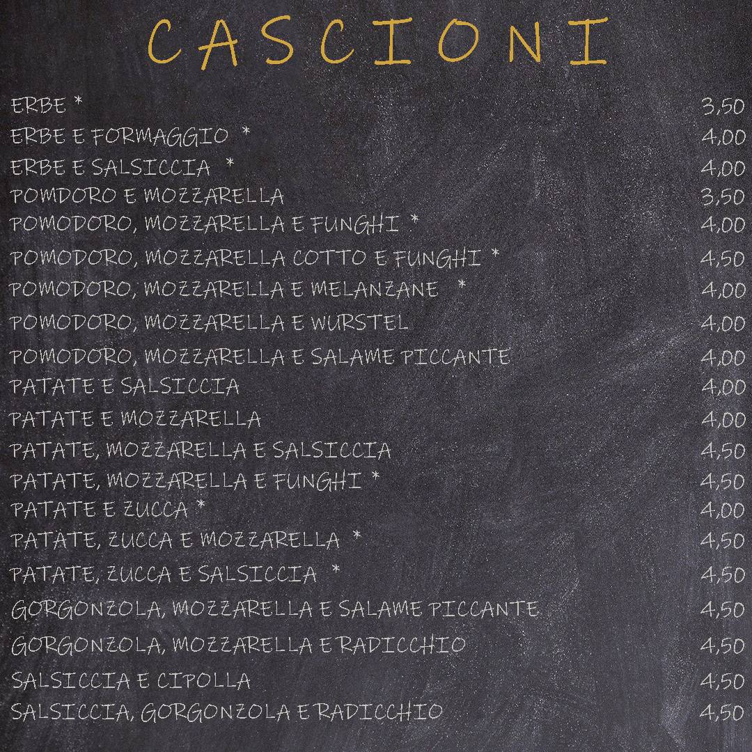 Menu di Il Piadinaro Di Felisi Gaetana 