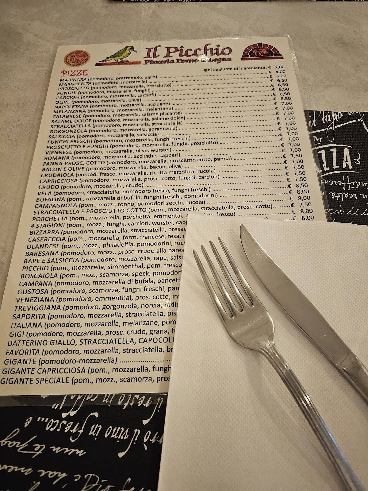 Menu di Il Picchio 