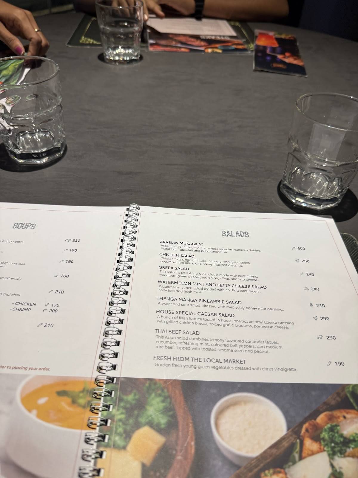 Imperial Kitchen Kowdiar menu
