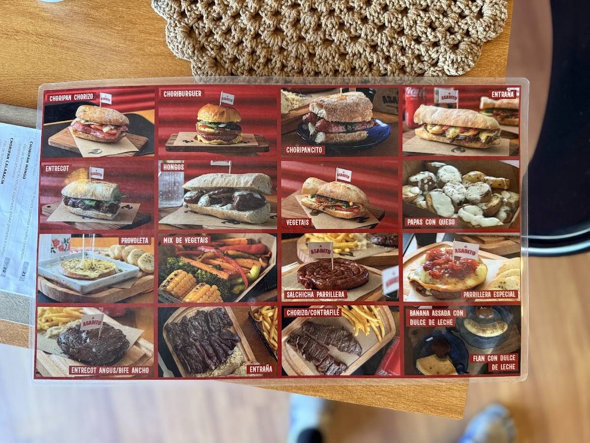 Isla Parrilla - Campeche cardápio