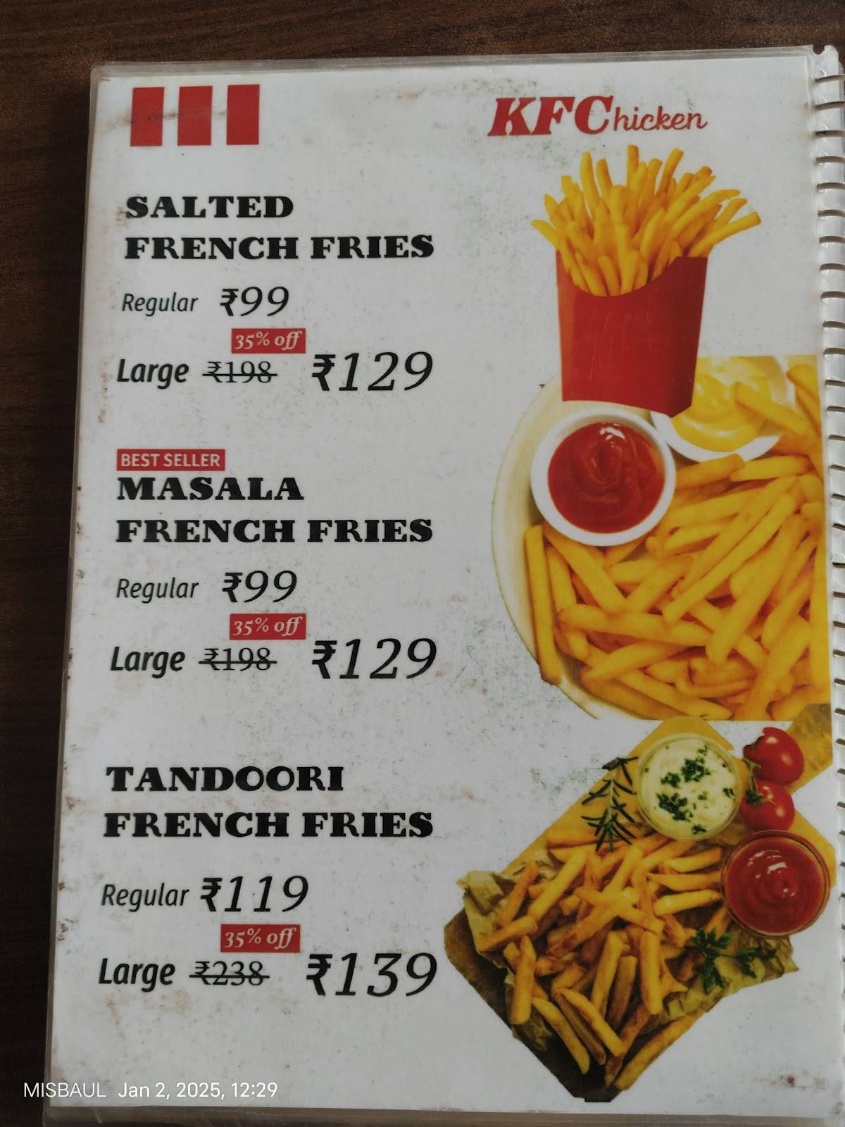 KFChicken menu