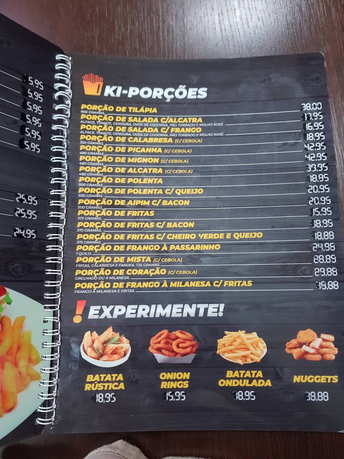 Ki Lanches - Guaíra cardápio