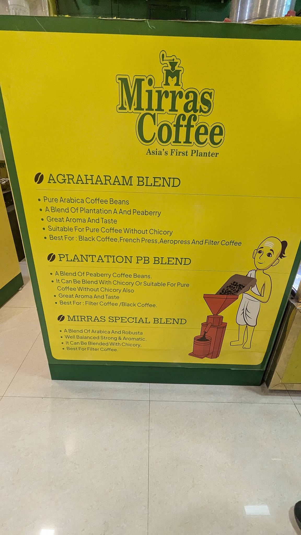 Mirras Coffee Saravanampatti menu