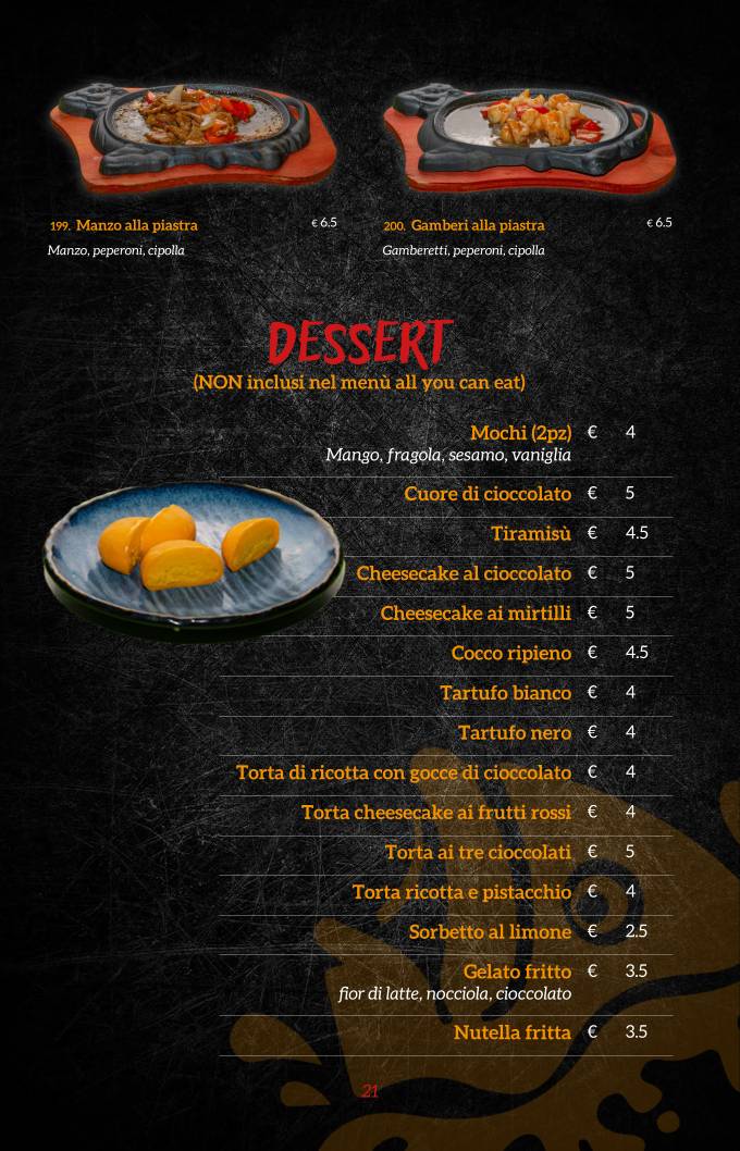 Menu di Miyako Sushi Restaurant 