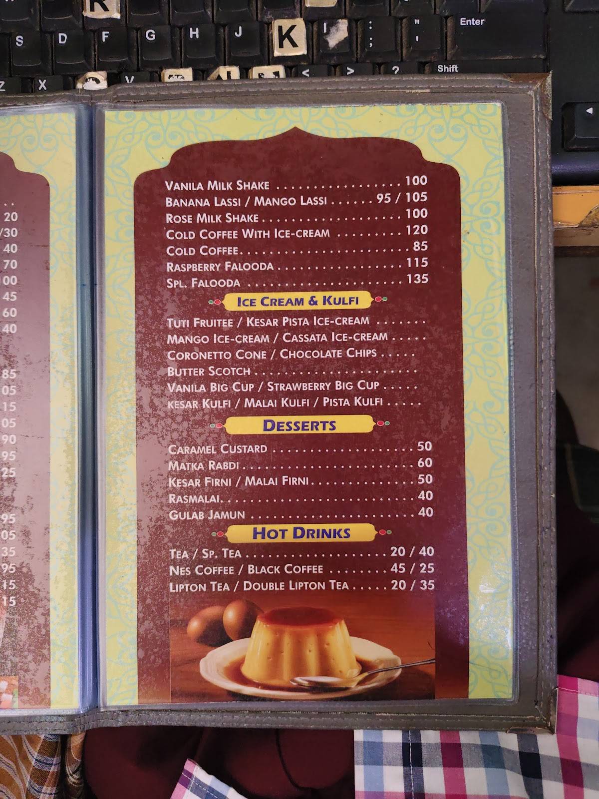 New Apollo Restuarant menu