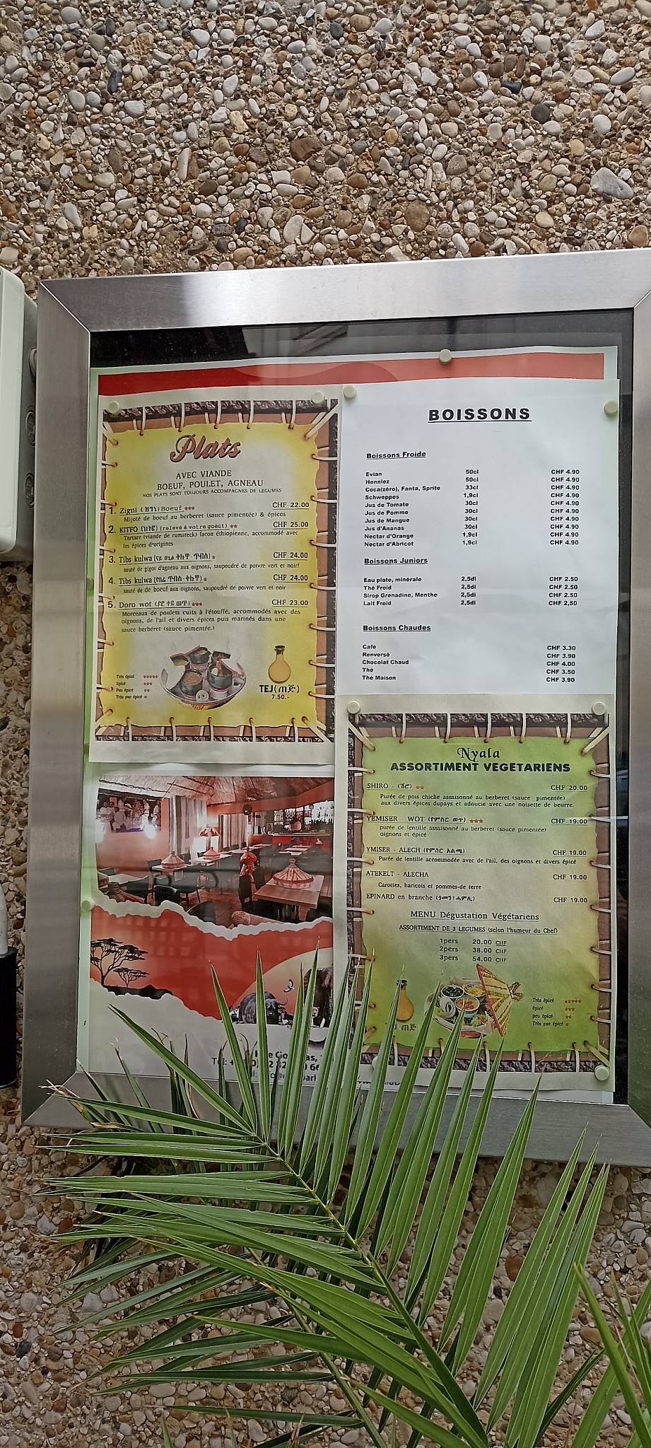 Menu di Restaurant Nyala Barka 