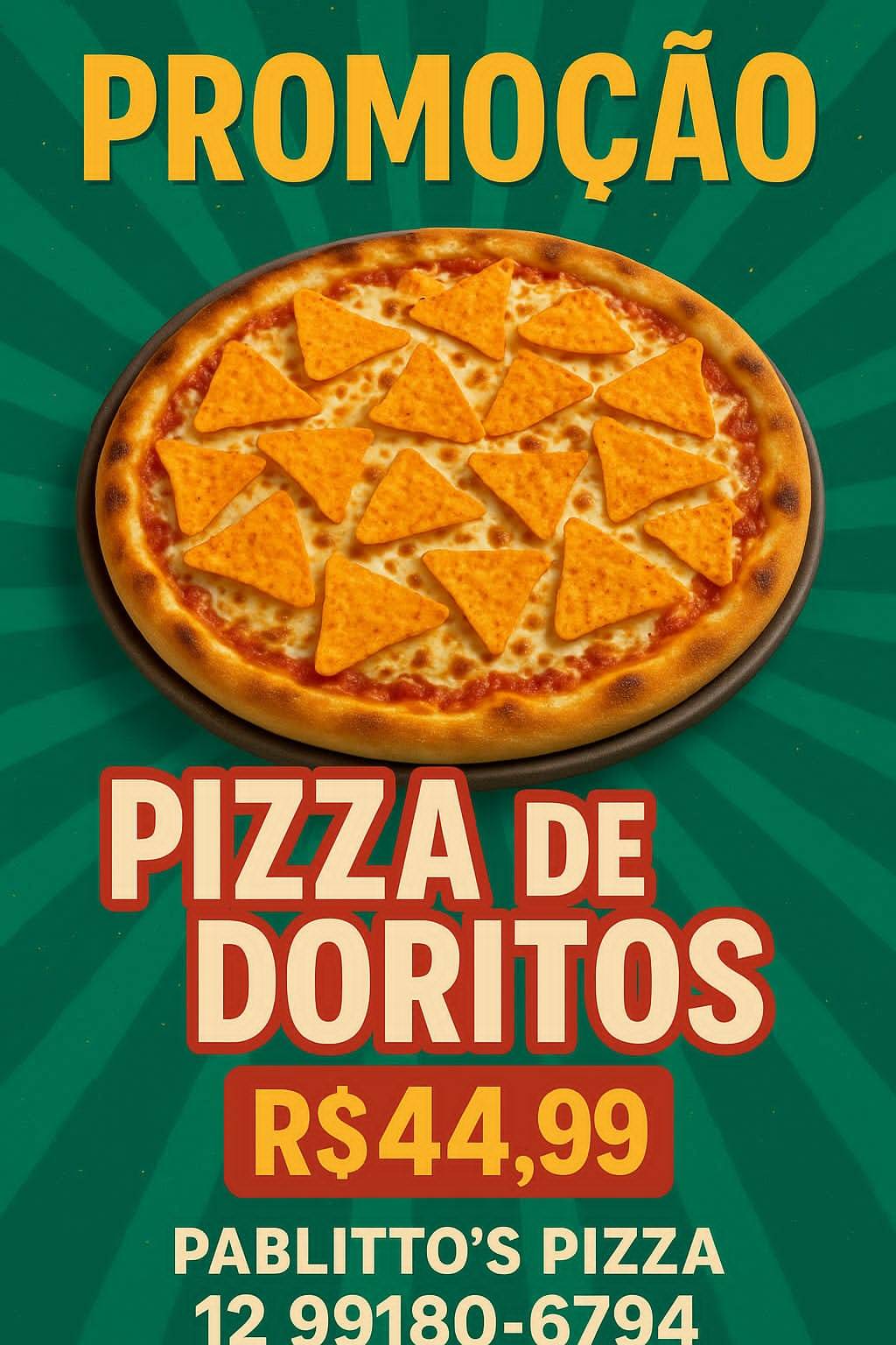 Pablitto's Pizza cardápio