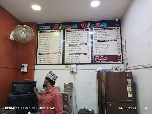 Pizza Vizza menu