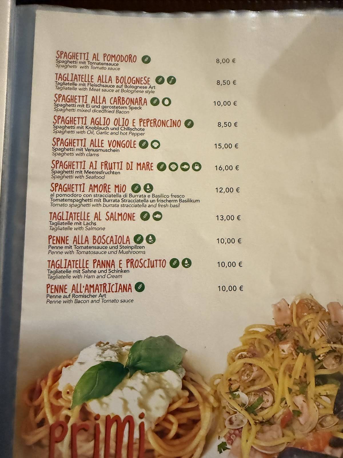 Menu di Pizzeria Il Timone 