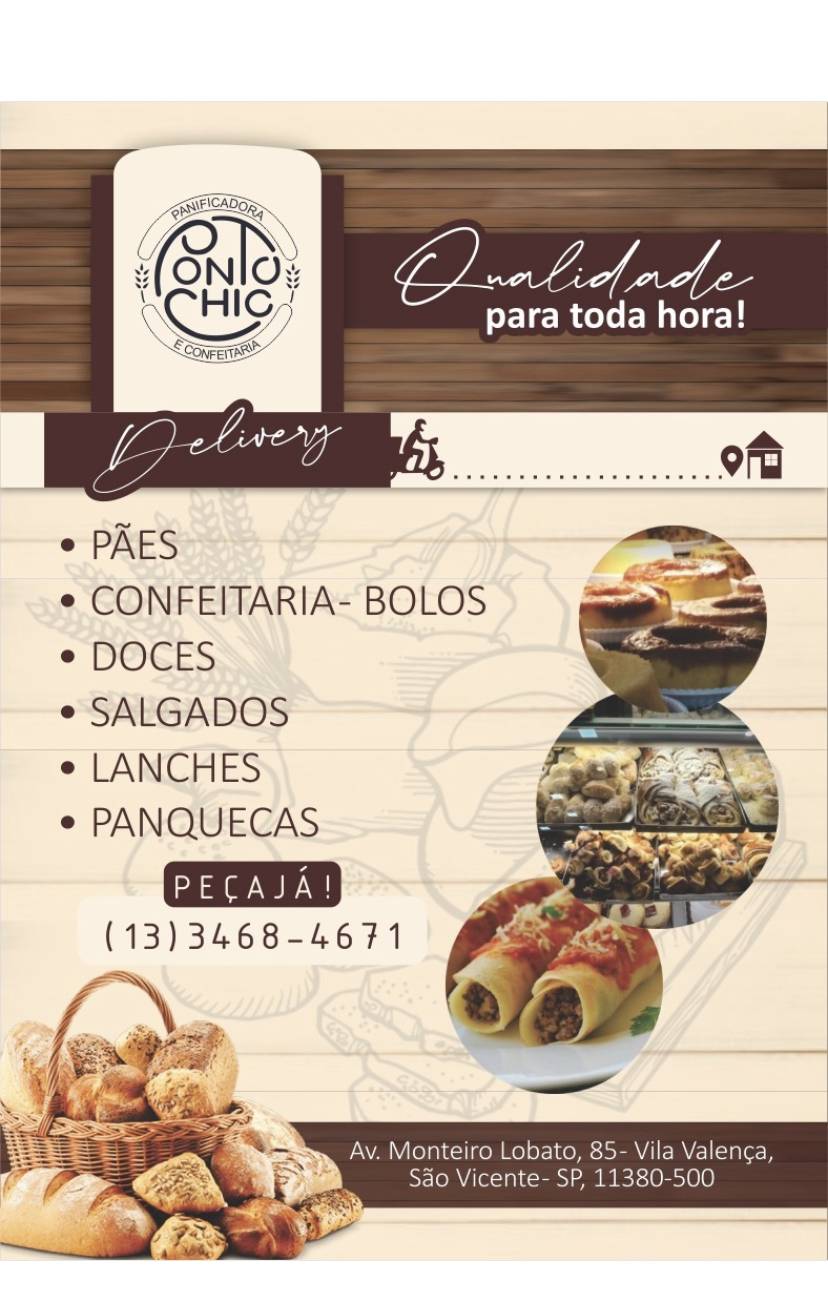 Ponto Chic Padaria cardápio