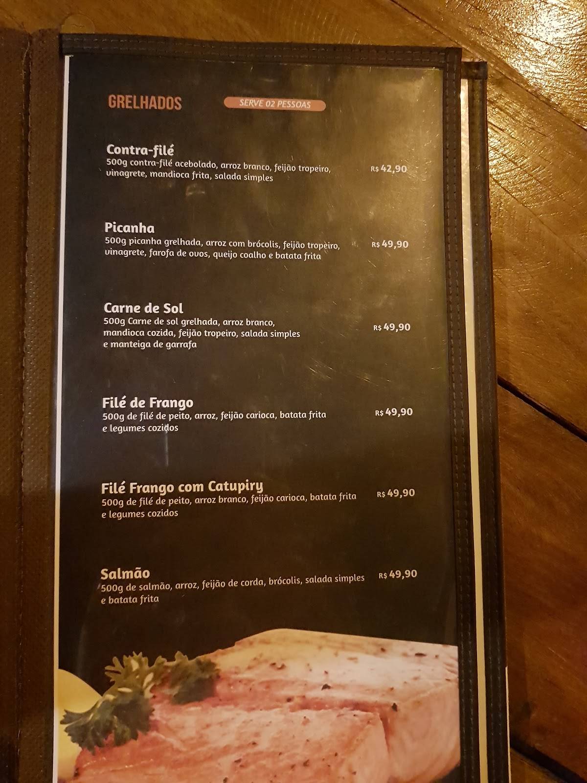 Restaurante Bom Garfo cardápio