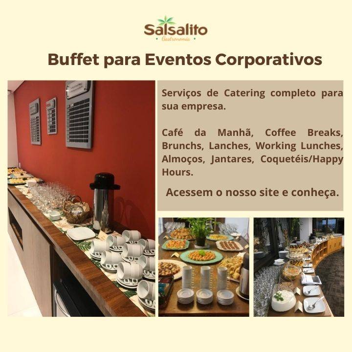 Restaurante a Quilo e Delivery p/ Almoço em Botafogo/RJ - Salsalito cardápio