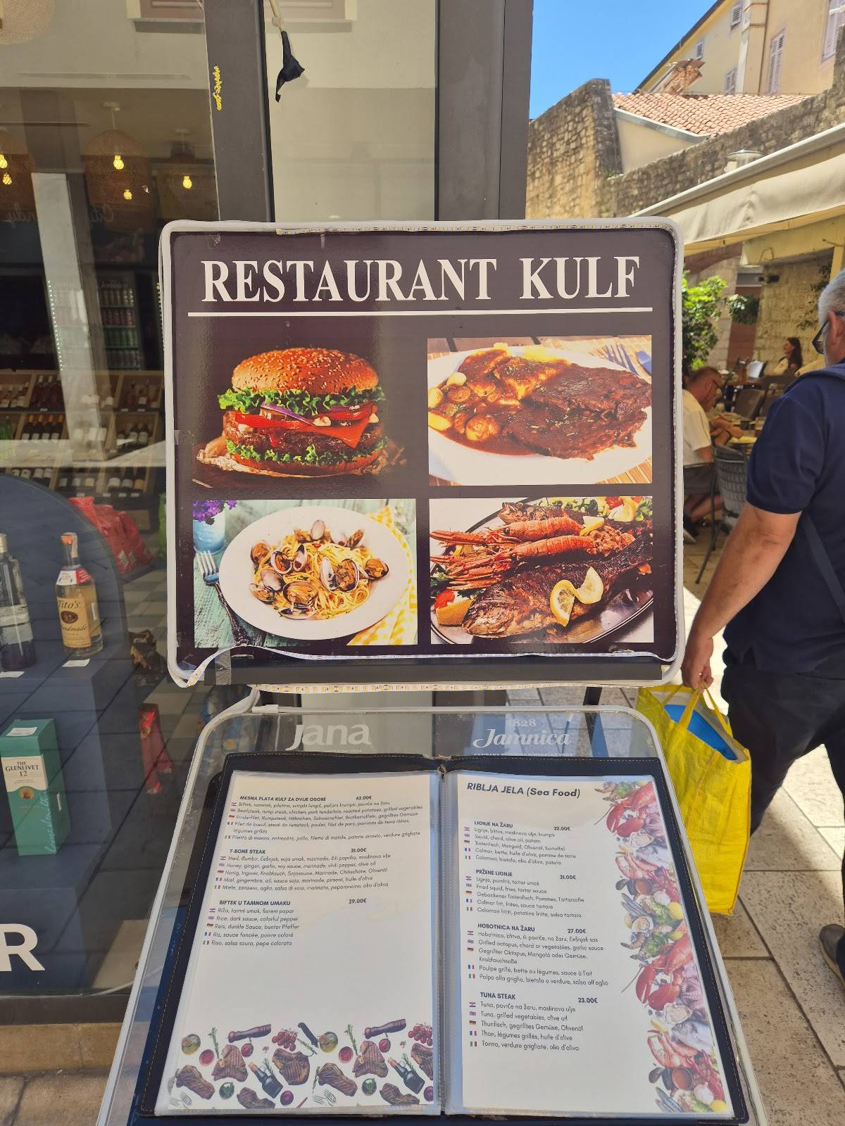 Menu di Restaurnt KULF 
