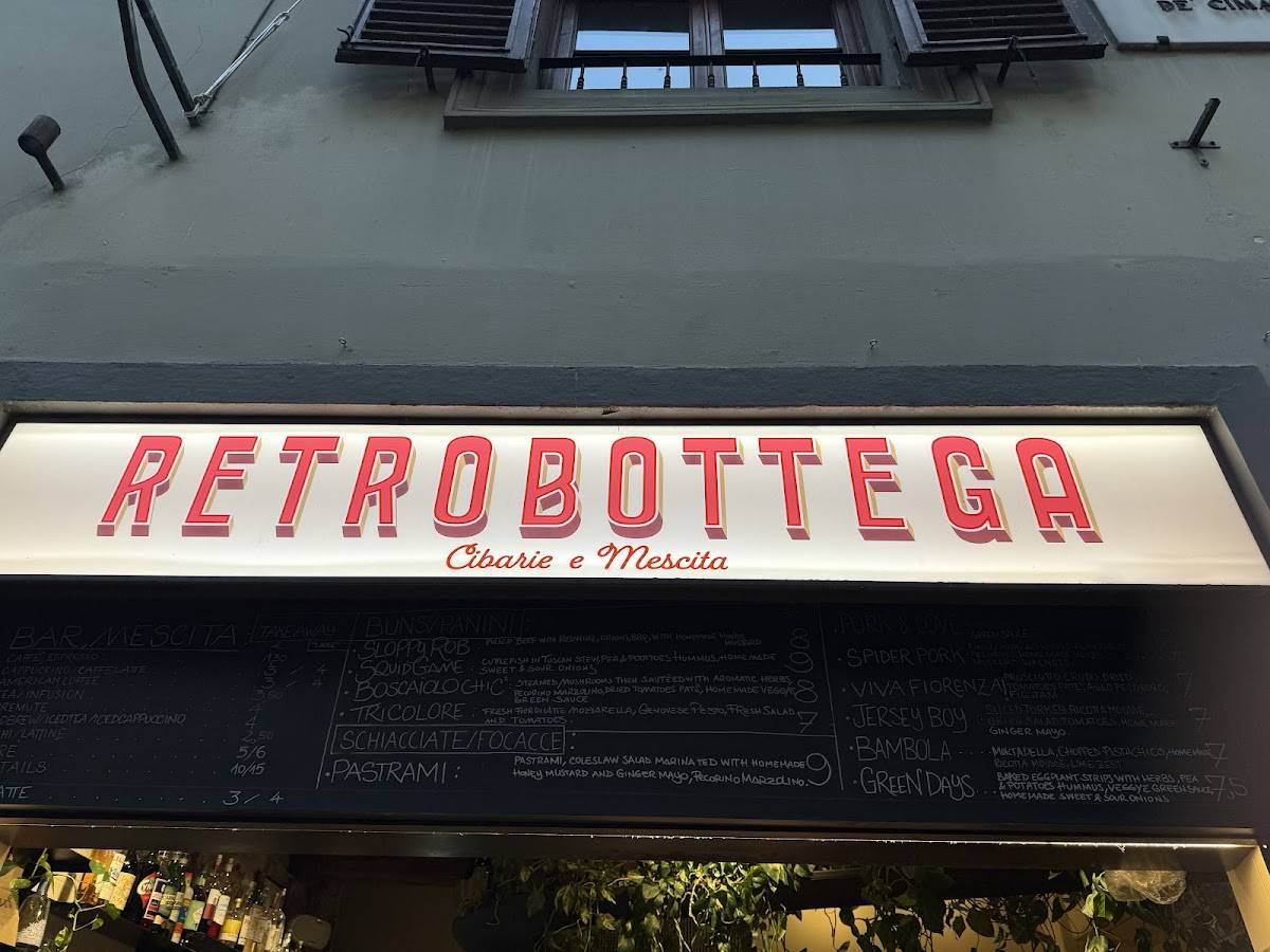 Menu di RETROBOTTEGA 