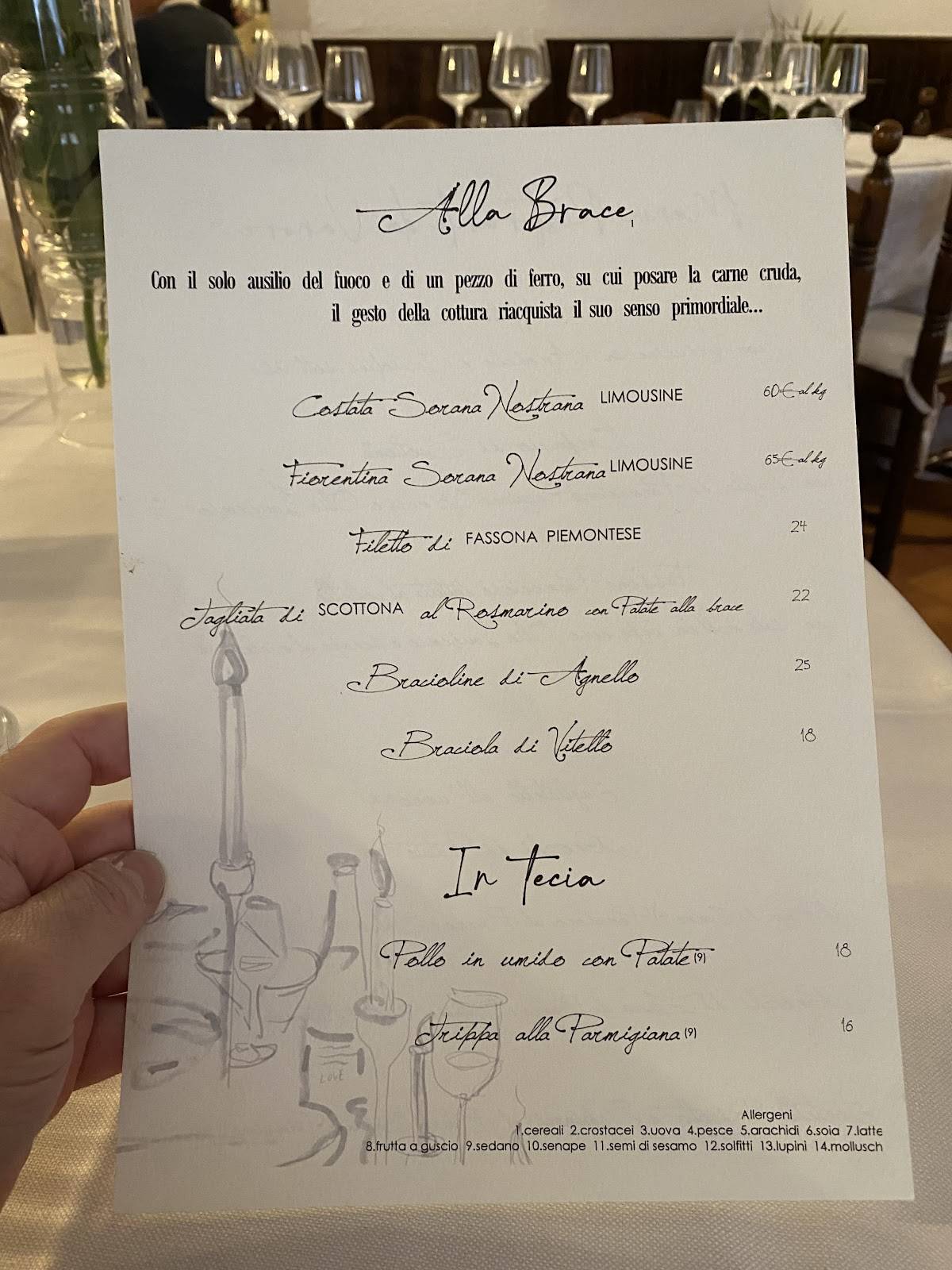 Menu di Ristorante Da Vanore 