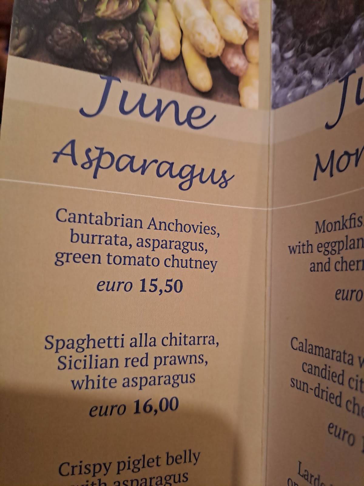 Menu di Ristorante Pizzeria da Aldo 