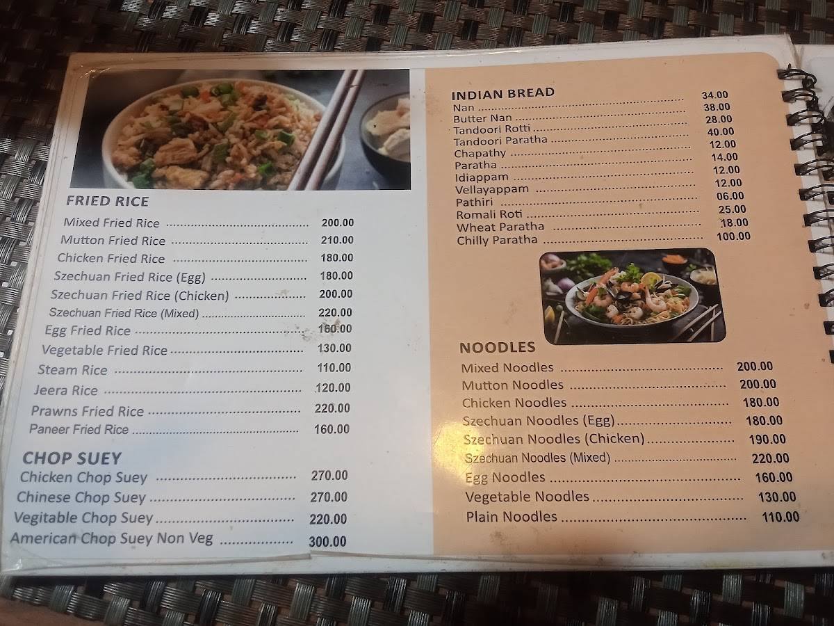 Royal Food Court menu