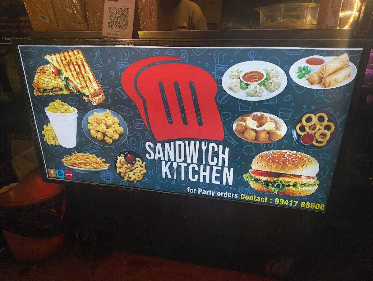 SANDWICH KITCHEN menu