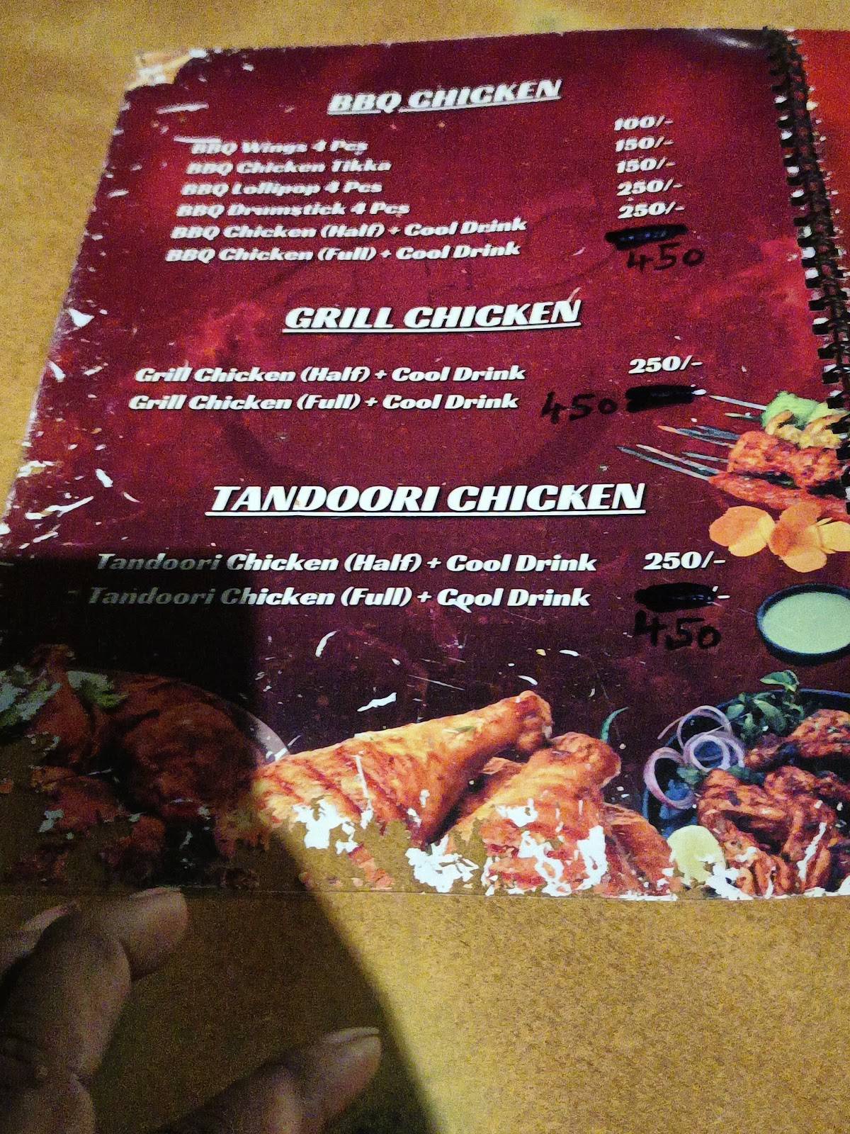 SFC Restaurant menu