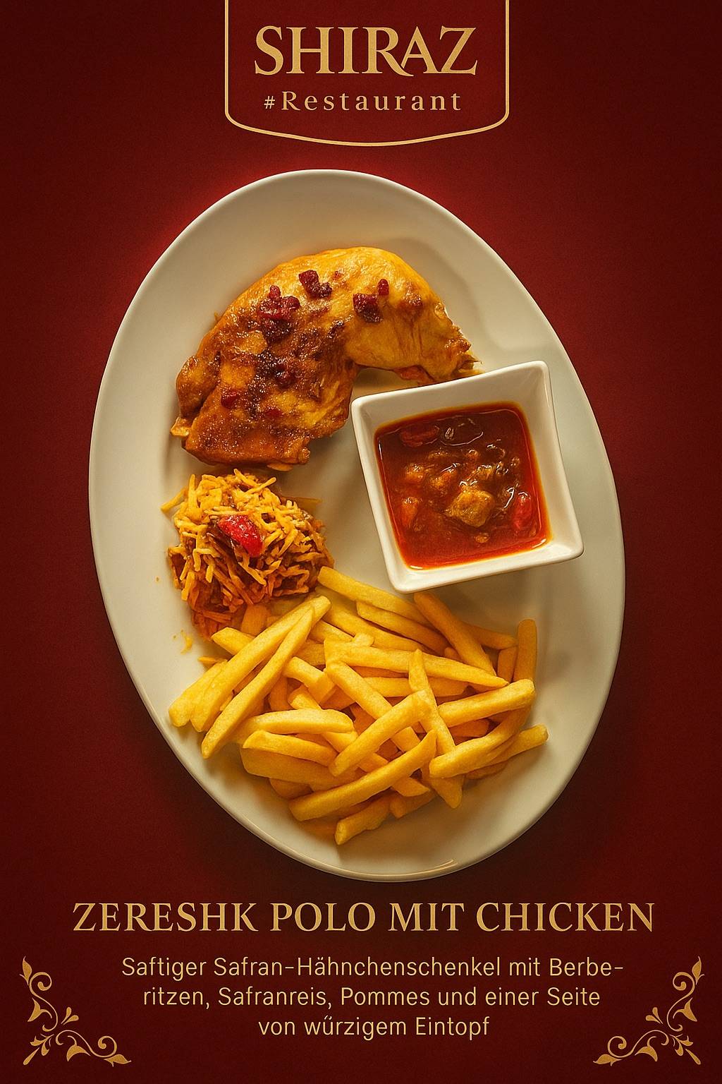 Menu de SHIRAZ Grillhouse since 2016