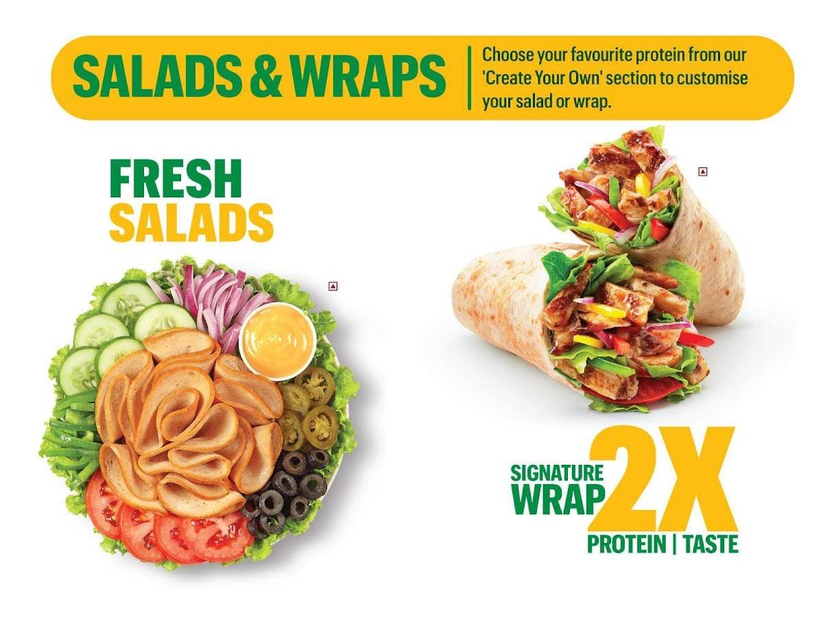 Subway Spaze Corporate Park menu
