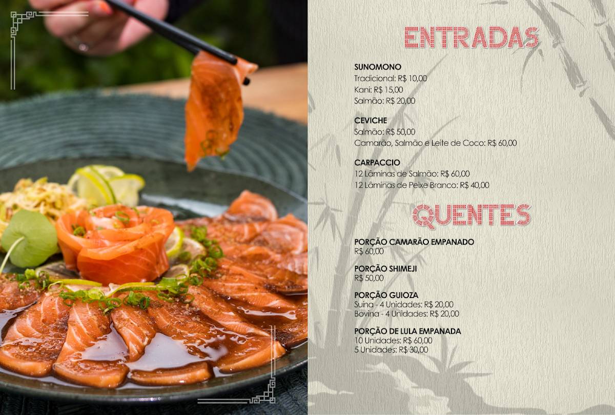 Sushi Otsu cardápio