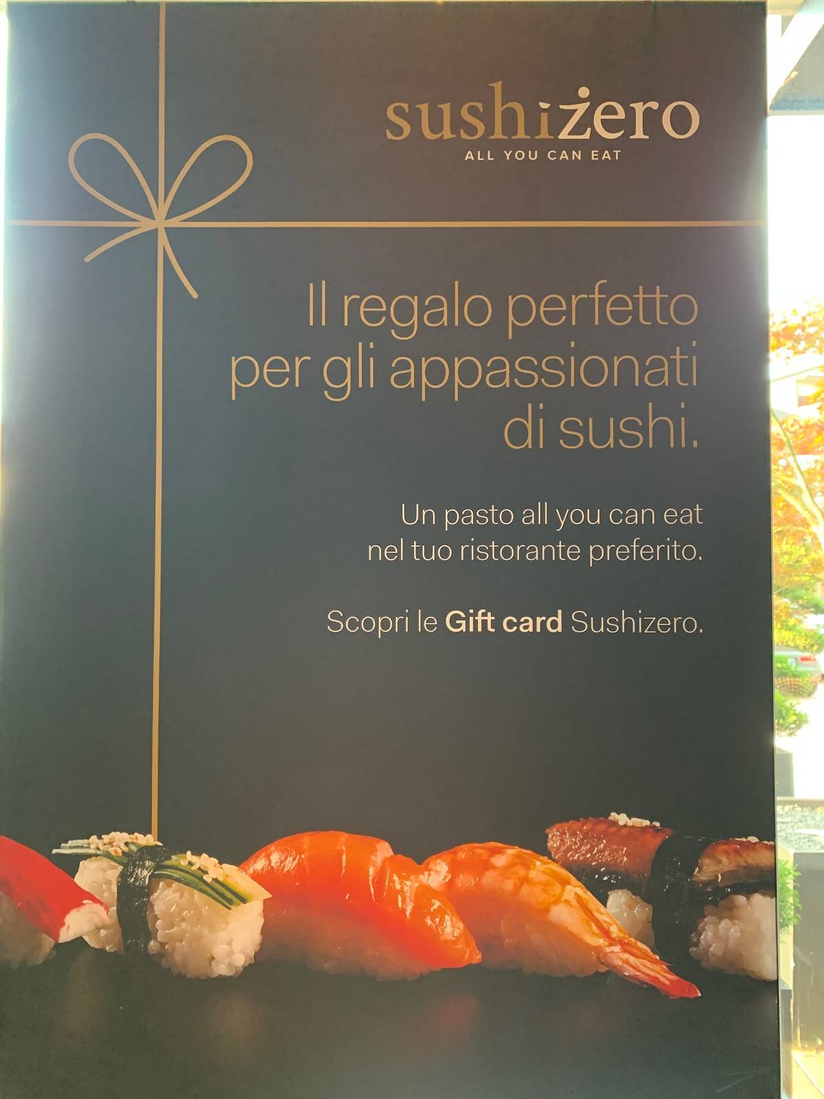 Menu di Sushi Zero 