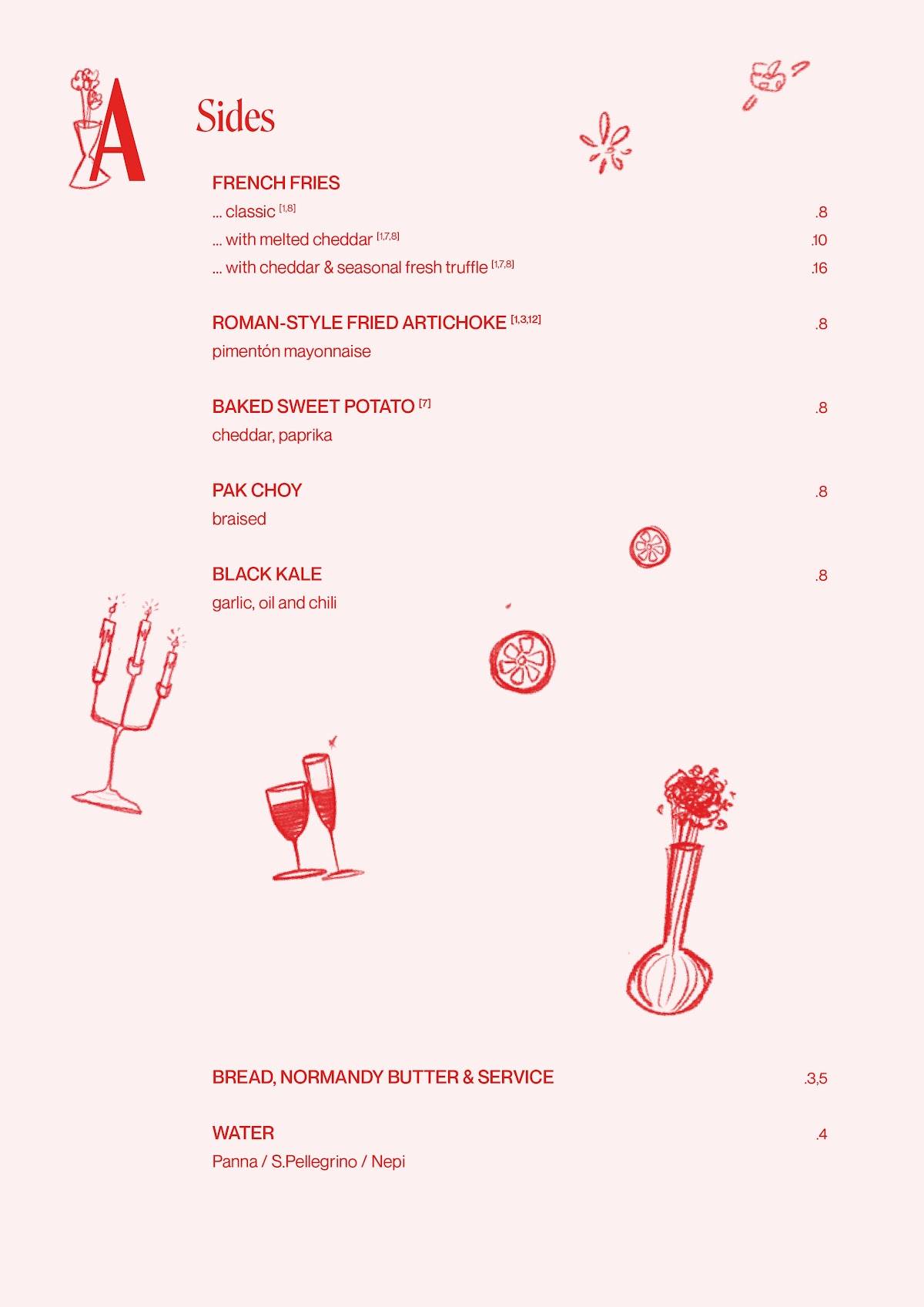 Menu di THE APPUNTAMENTO 