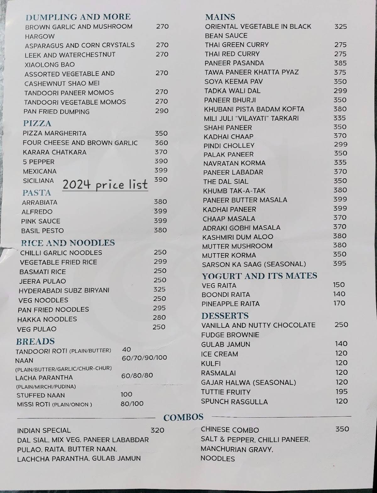 The Sial Kitchen - Family Restaurant menu