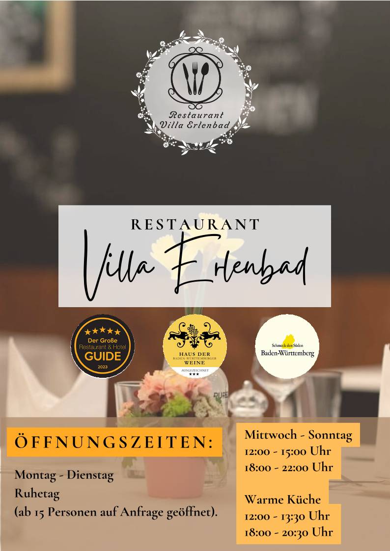 Restaurant Villa Erlenbad