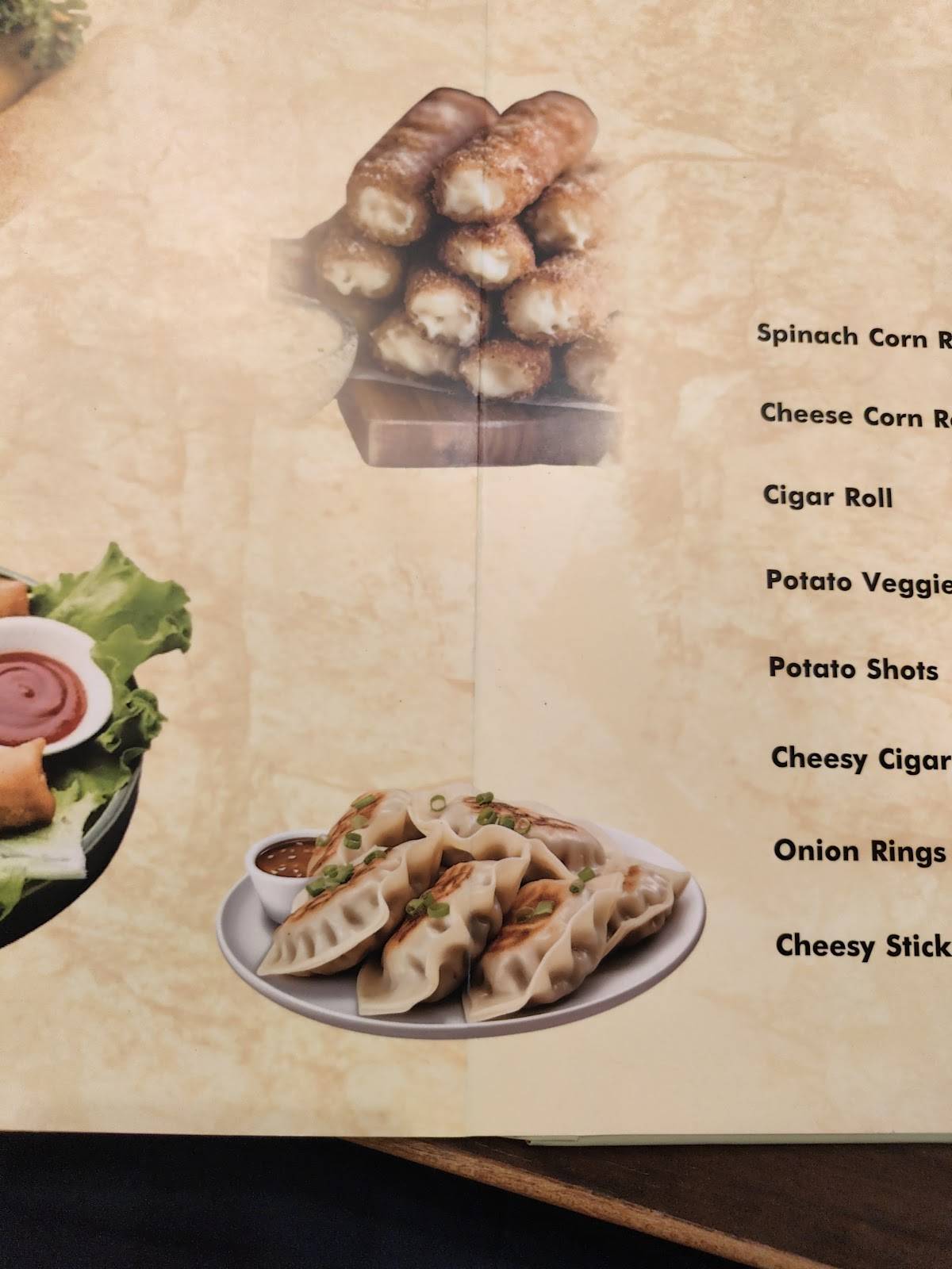 Vohra ji Chaap wale menu