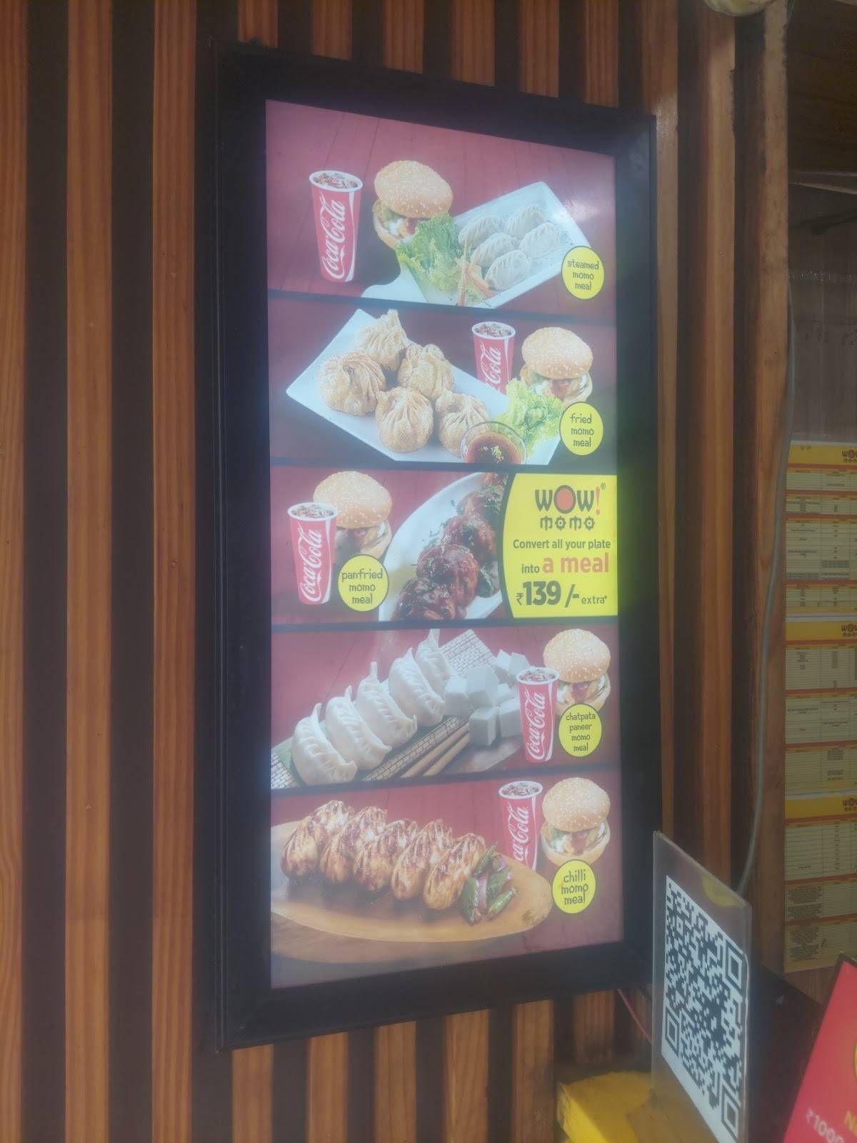 Wow! Momo menu